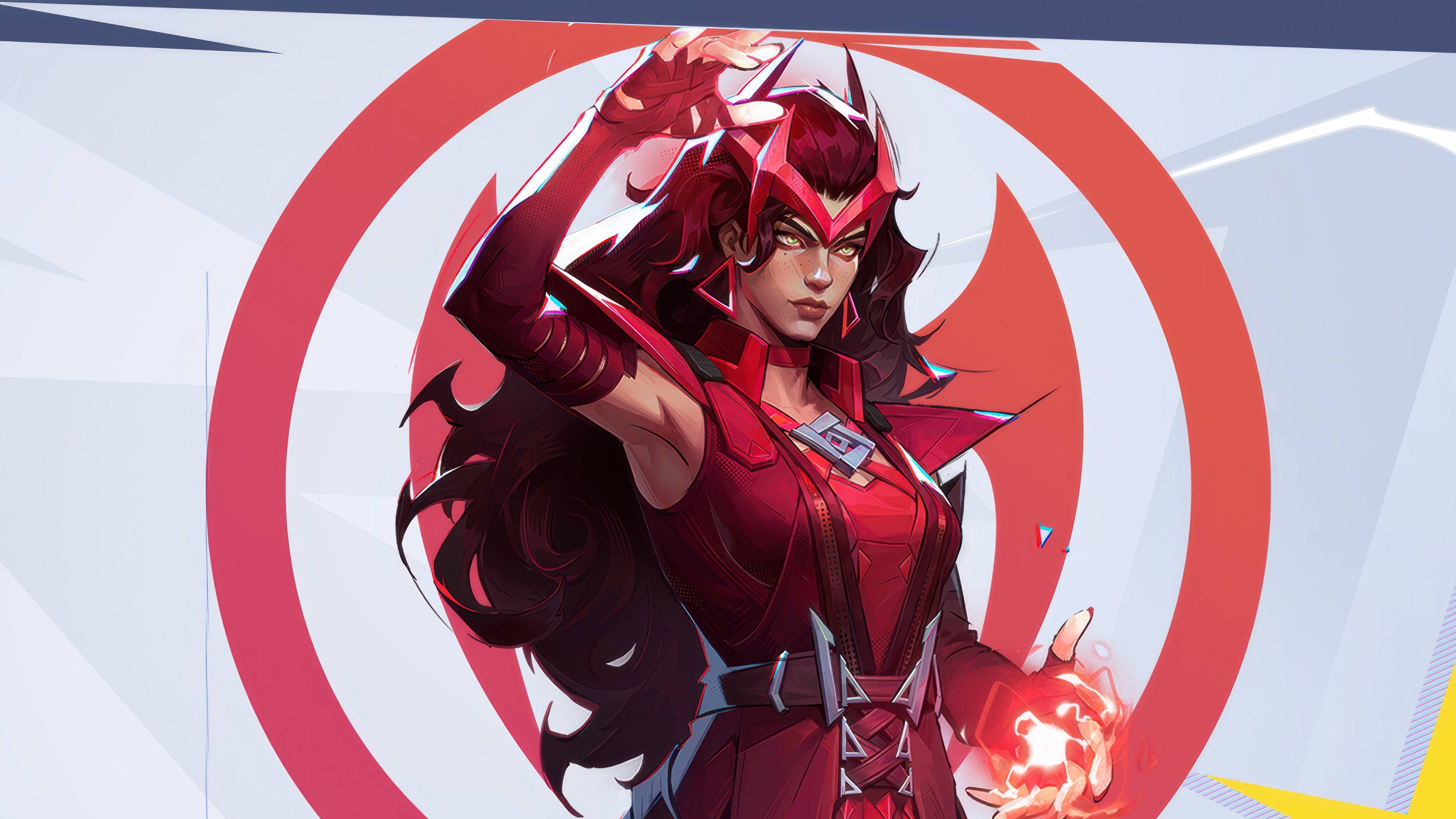 Scarlet Witch in Marvel Rivals 4K HD Wallpaper