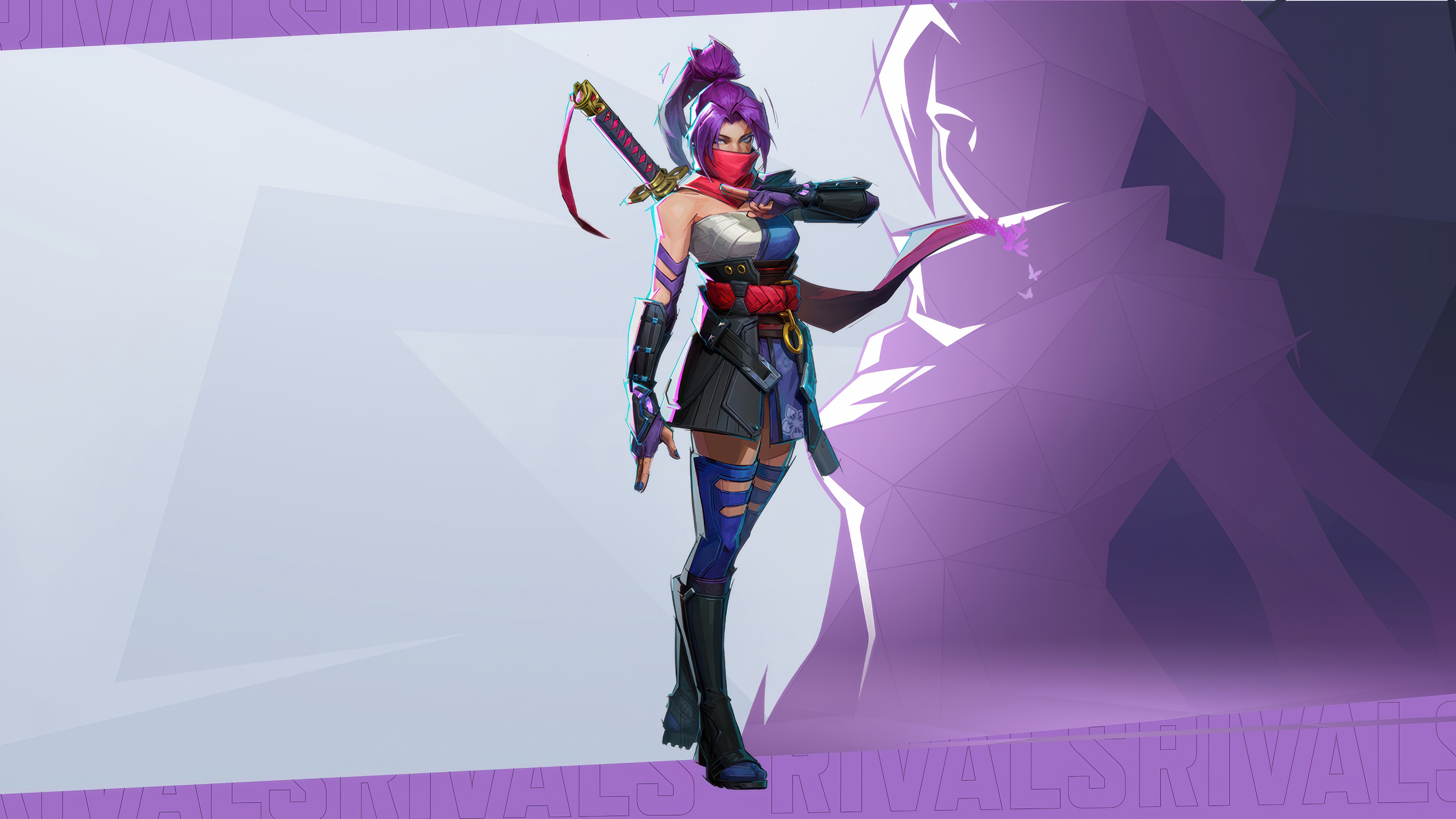 Psylocke from Marvel Rivals in 4K HD Wallpaper