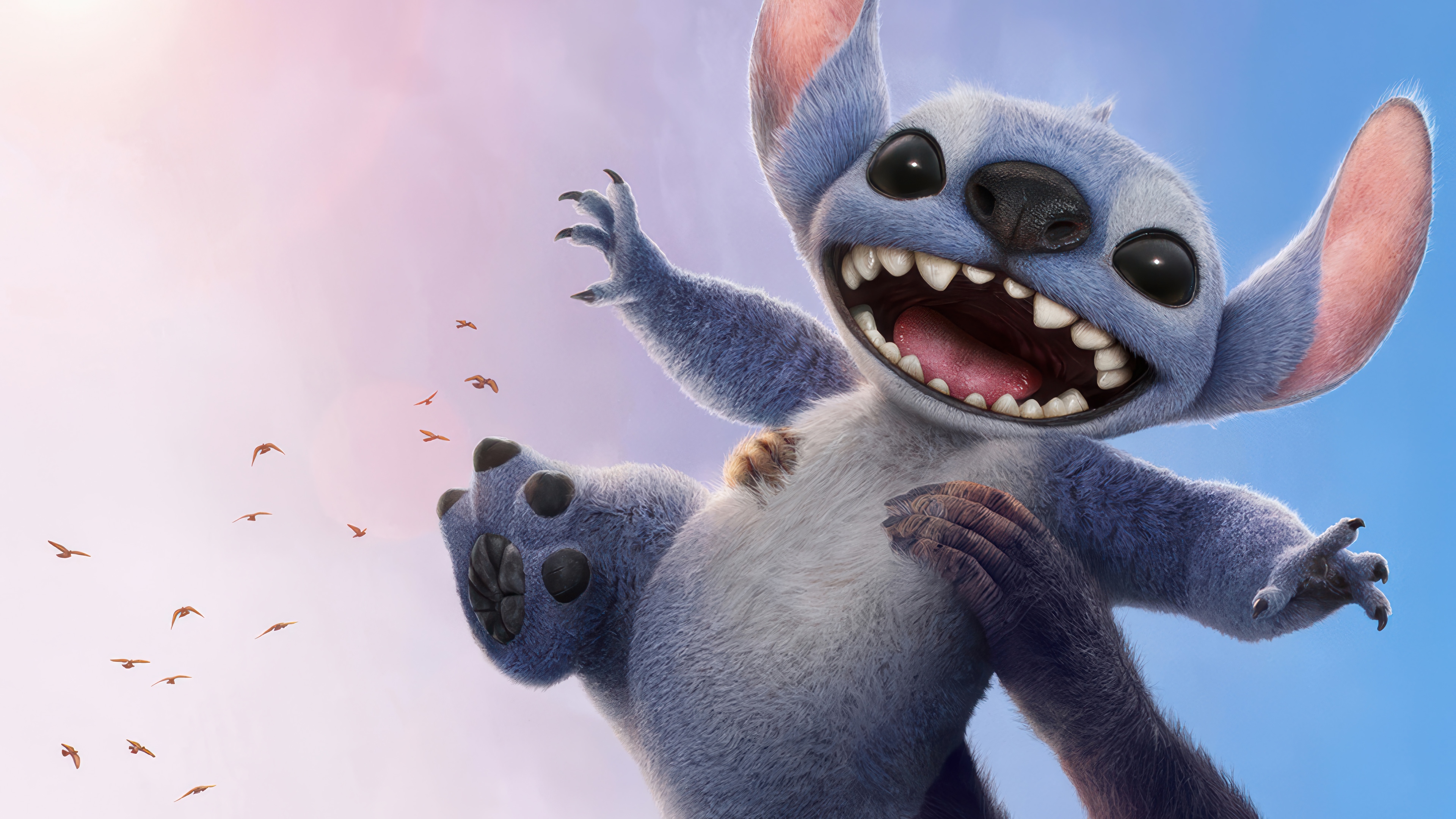 Stitch from Lilo & Stitch in 4K HD Wallpaper