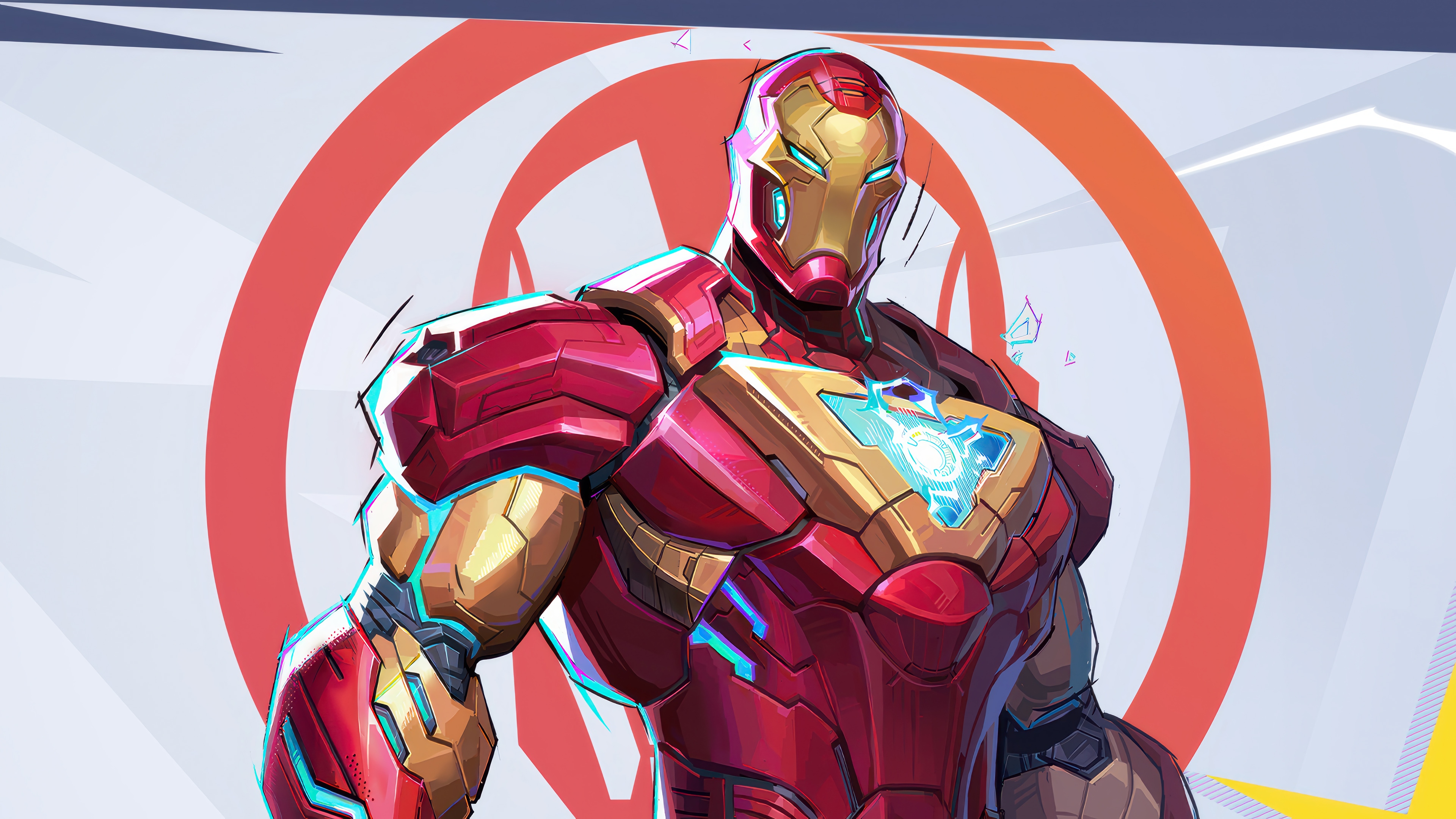 Iron Man in Marvel Rivals 4K HD Wallpaper