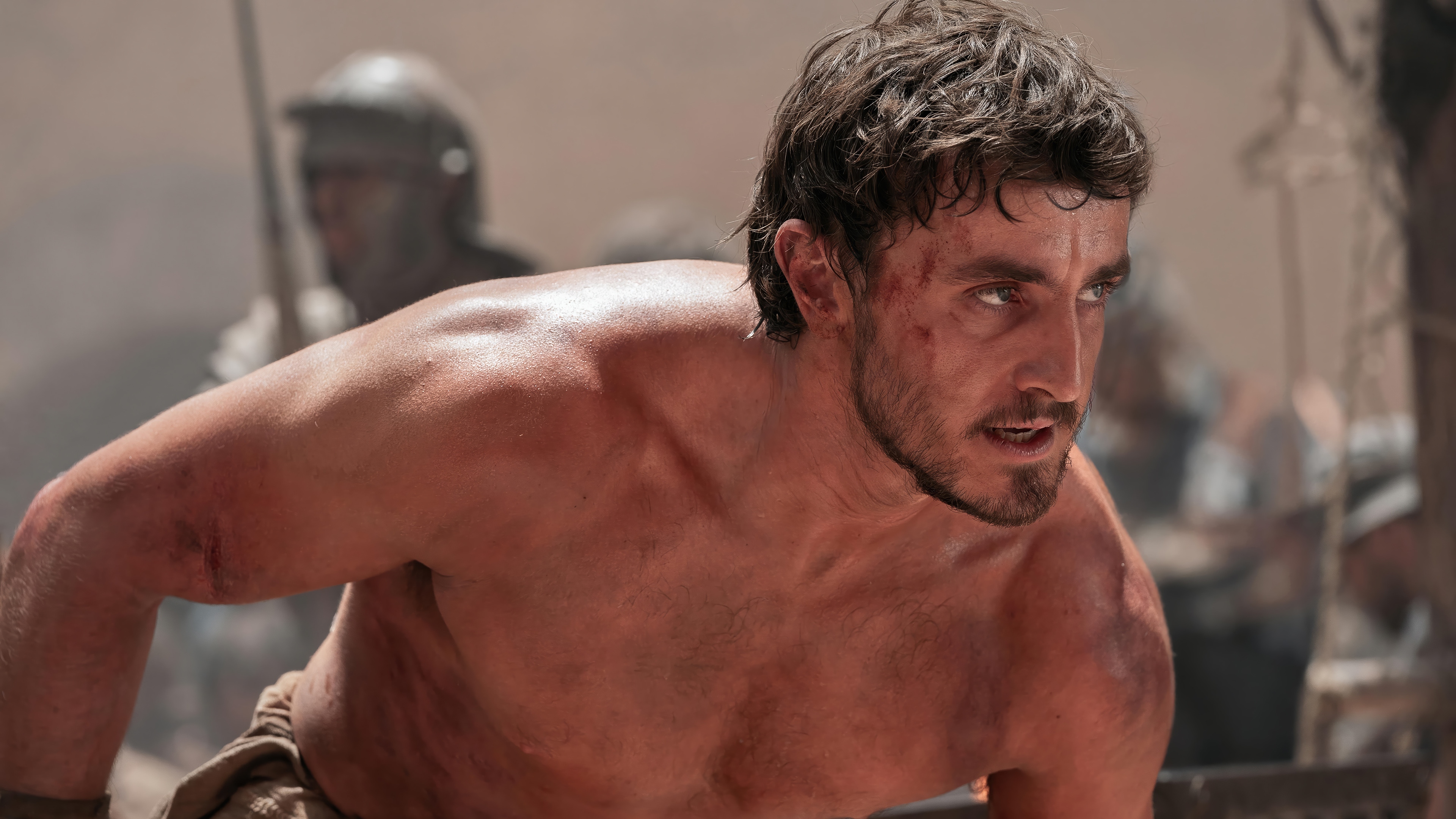 Paul Mescal in Gladiator 2 4K HD Wallpaper