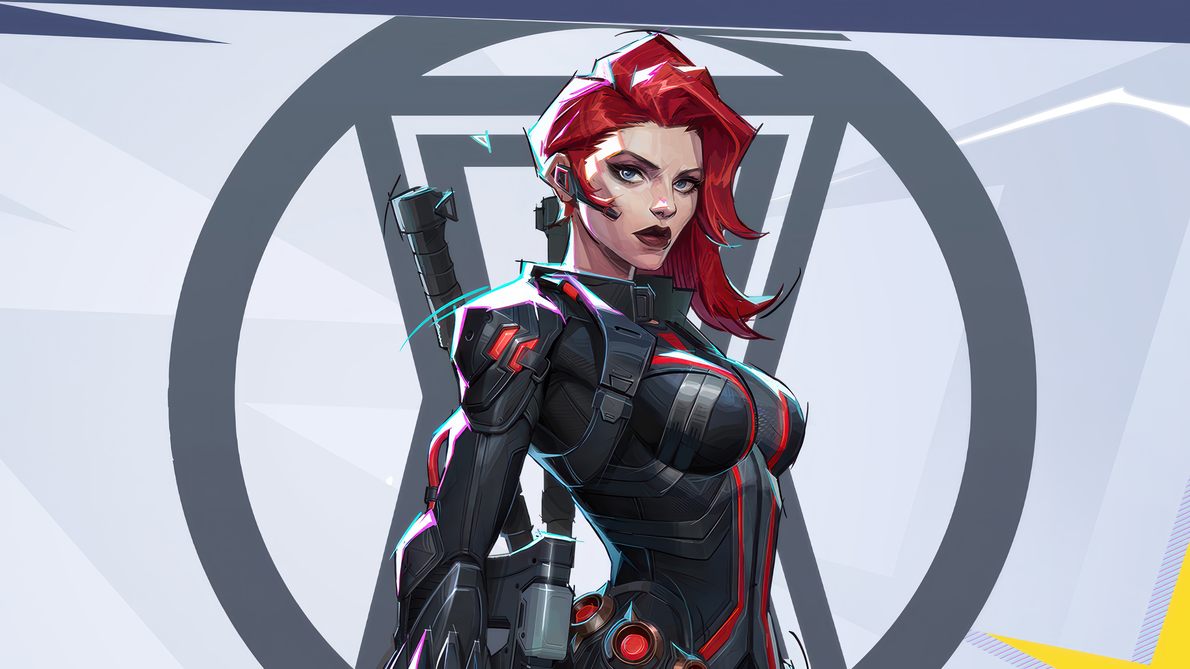 Black Widow in Marvel Rivals 4K HD Wallpaper