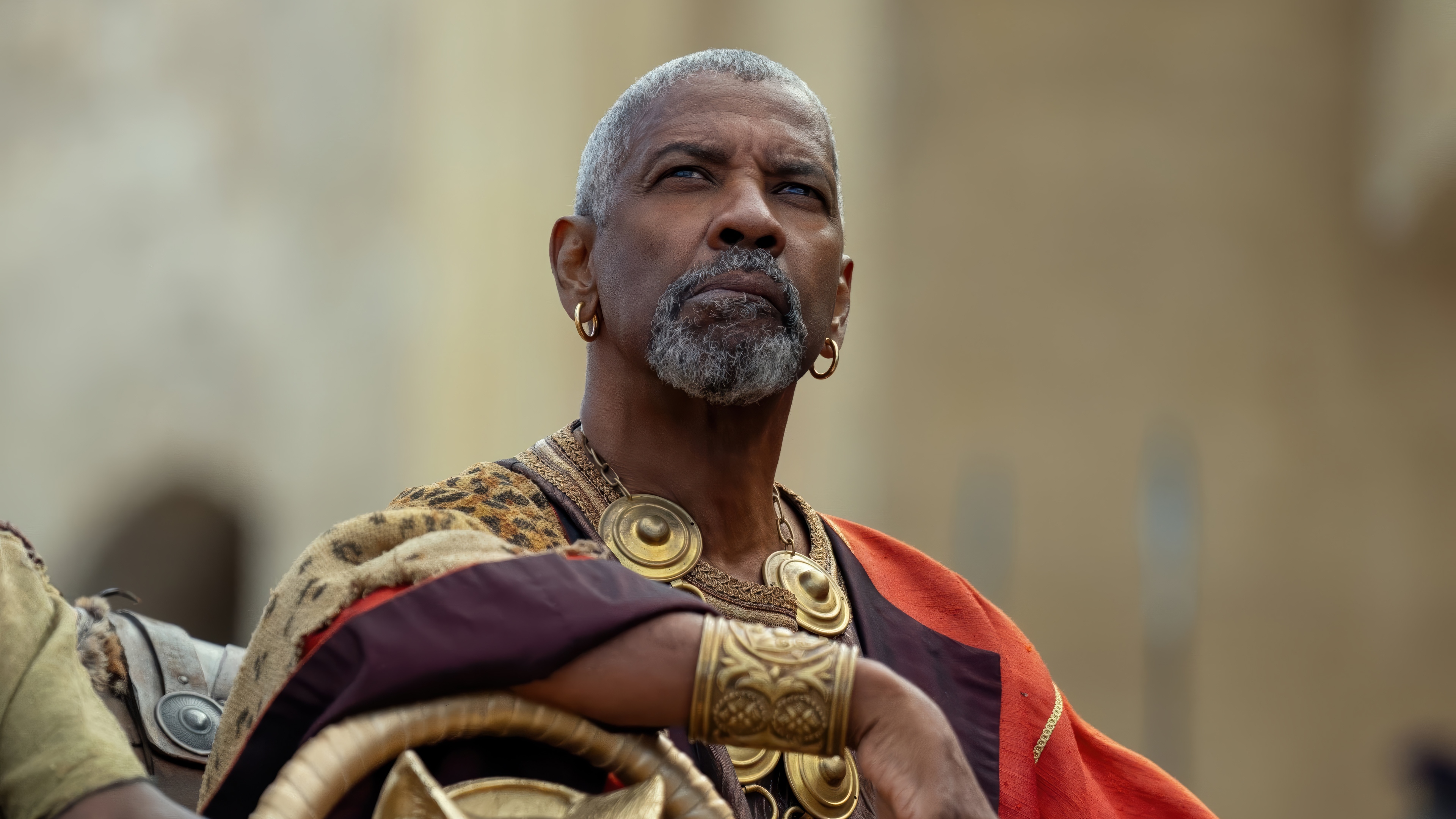 Denzel Washington in Gladiator 2 4K HD Wallpaper