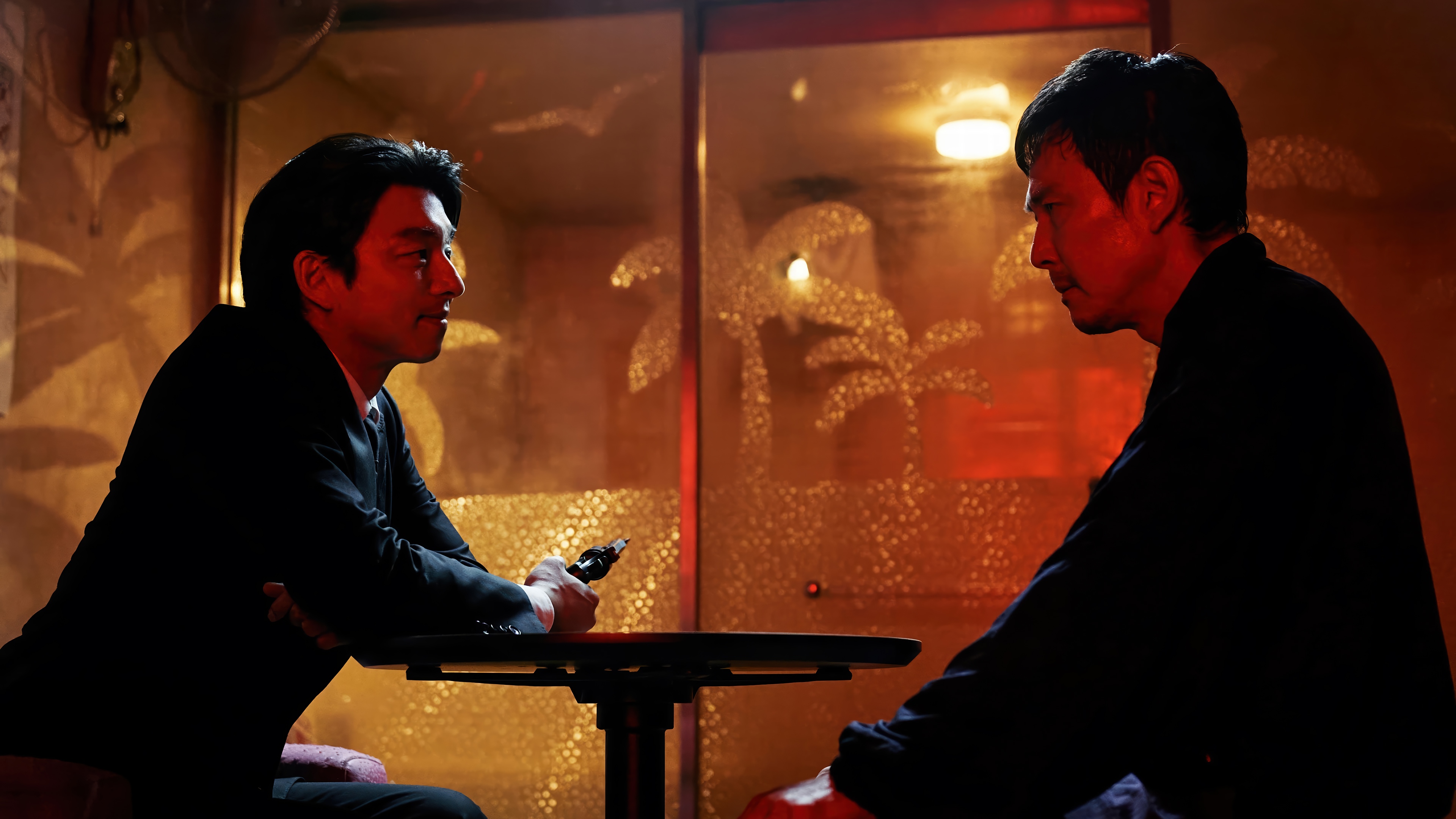 Squid Game: Gong Yoo and Lee Jung-Jae in 4K HD Wallpaper