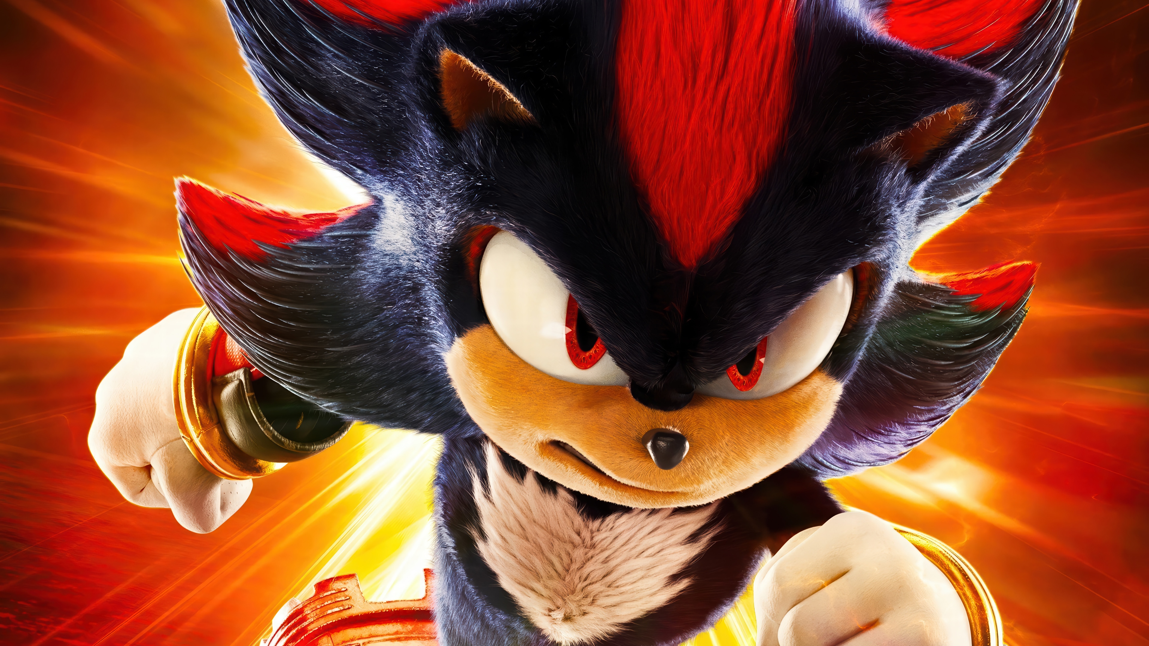 Shadow the Hedgehog in Sonic the Hedgehog 3 4K HD Wallpaper