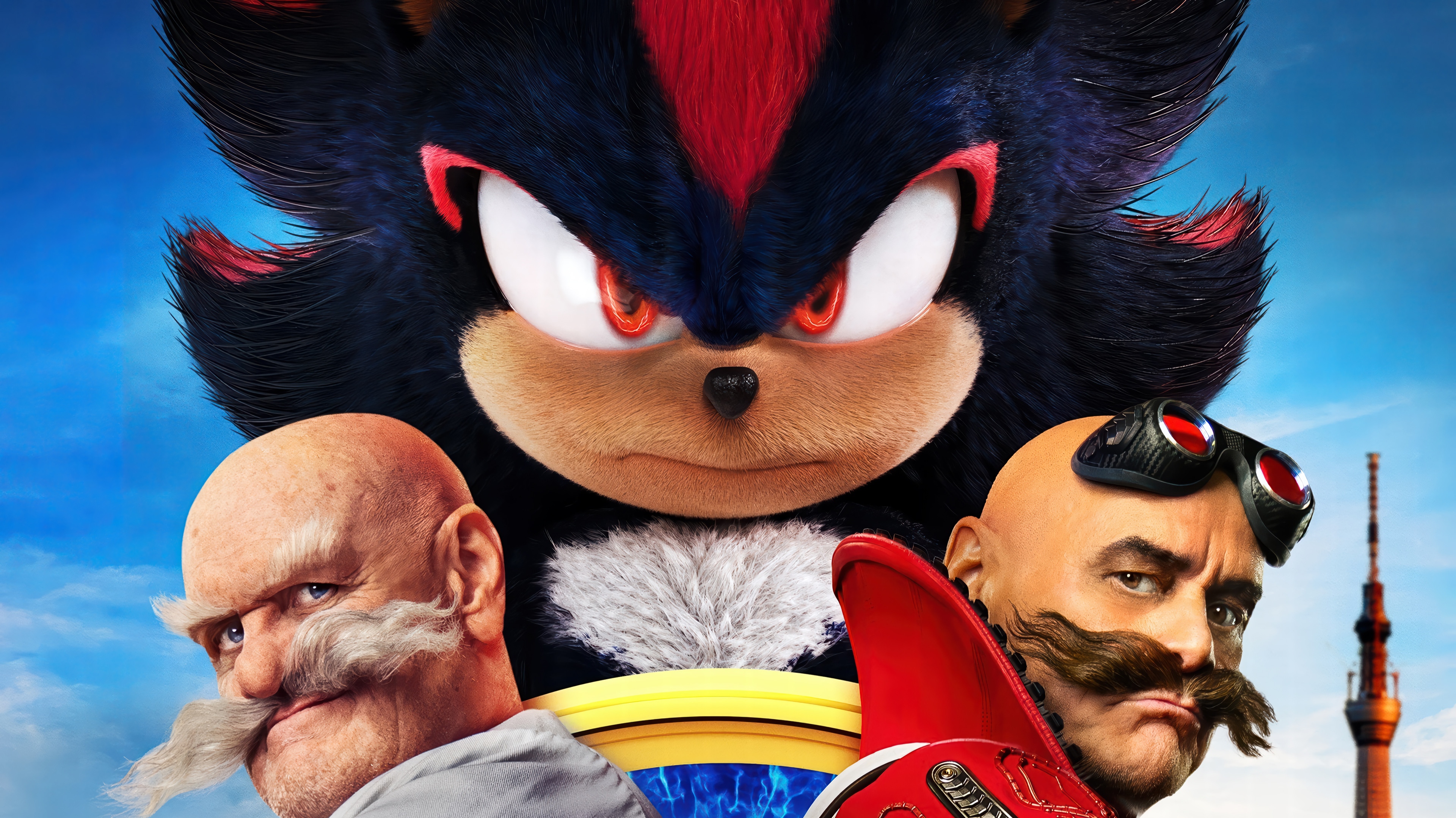 Shadow the Hedgehog, Gerald Robotnik, and Ivo Robotnik in 4K HD Wallpaper