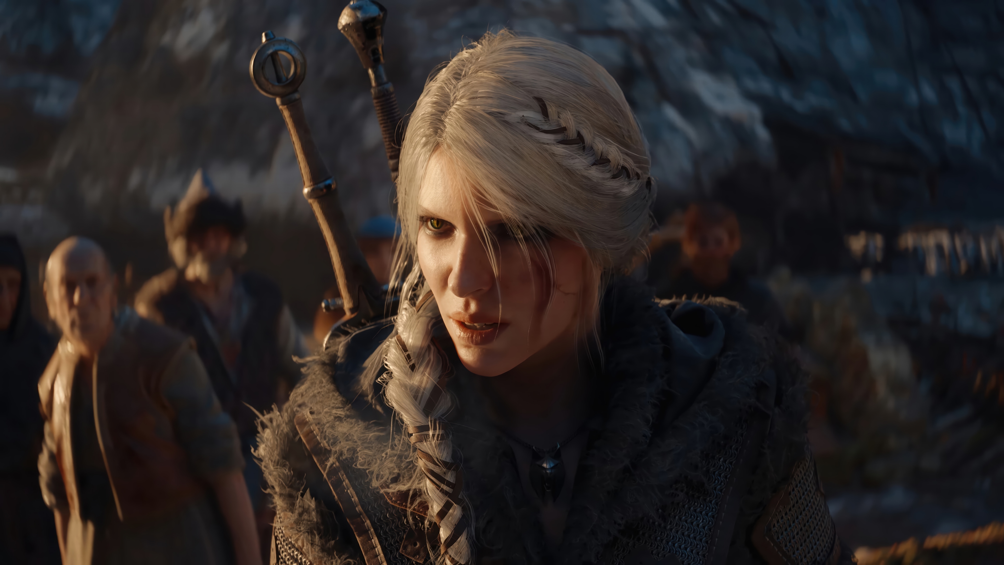 Ciri from The Witcher 4K HD Wallpaper