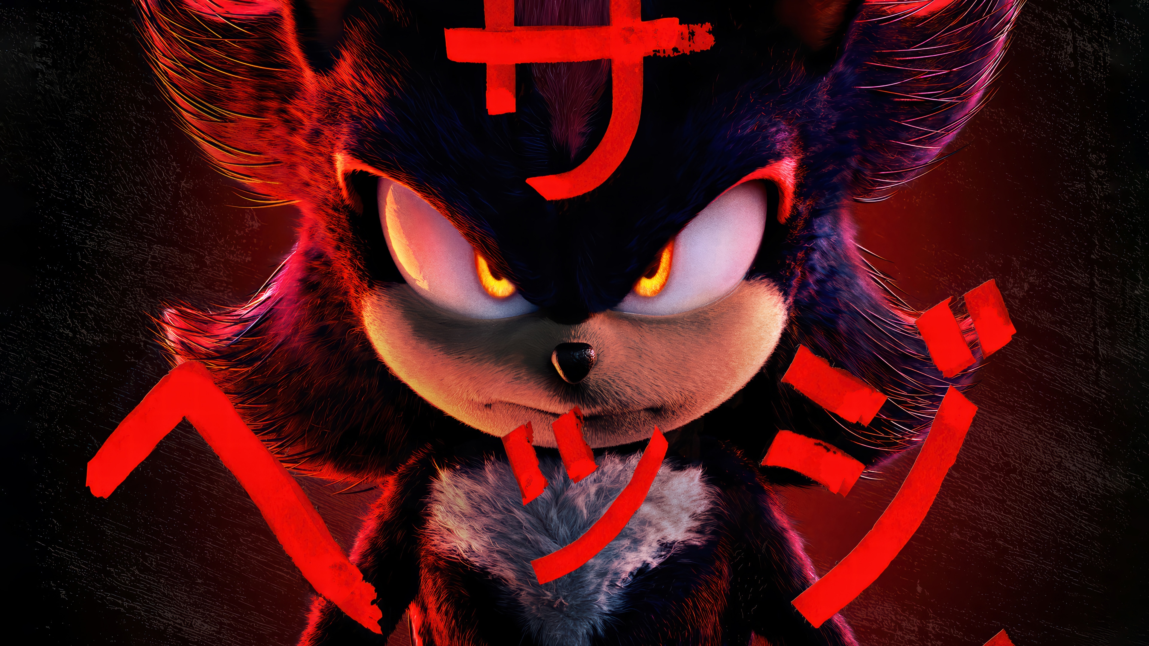Shadow the Hedgehog in Sonic the Hedgehog 3 4K HD Wallpaper
