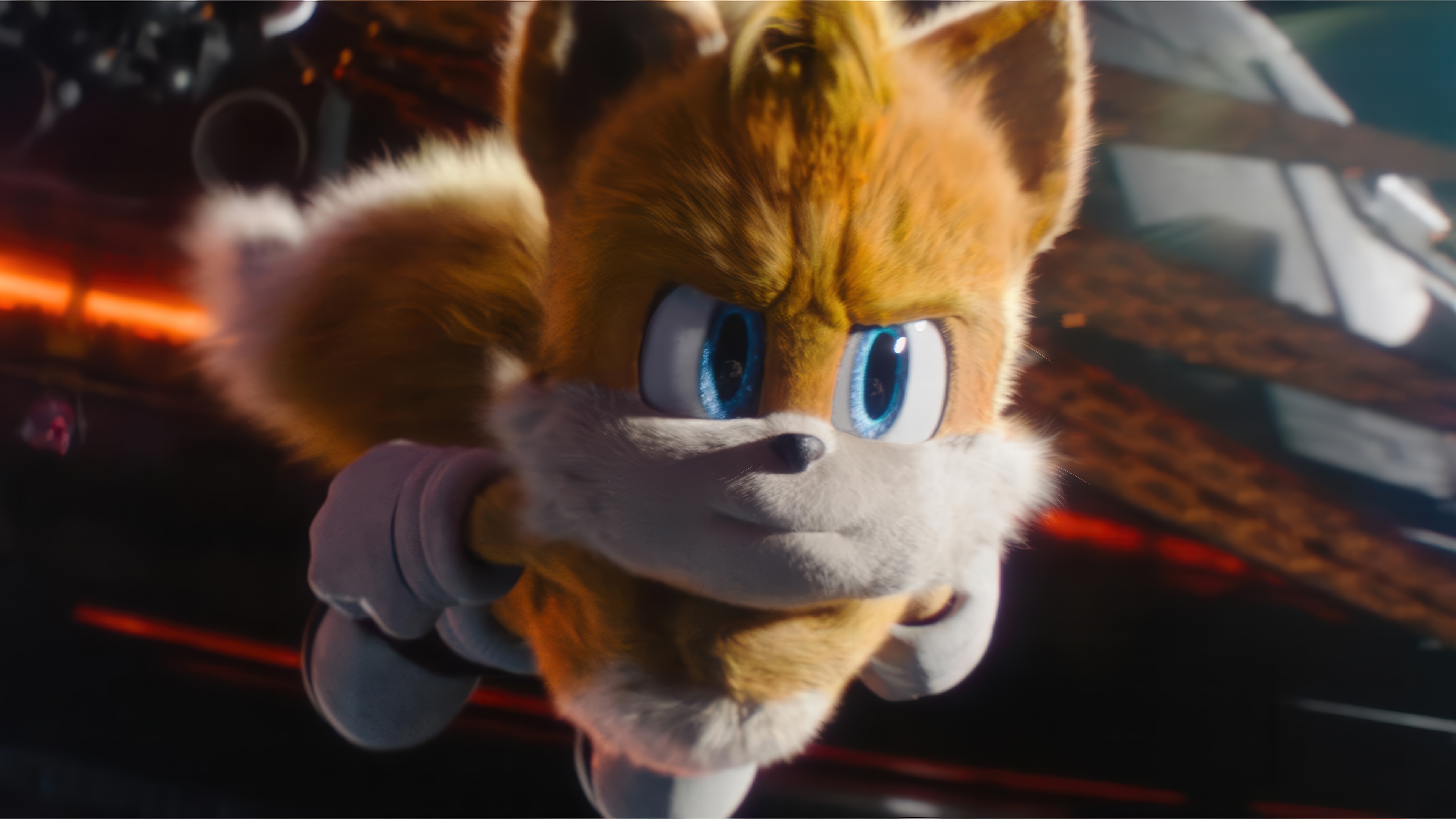 Tails from Sonic the Hedgehog 3 4K HD Wallpaper