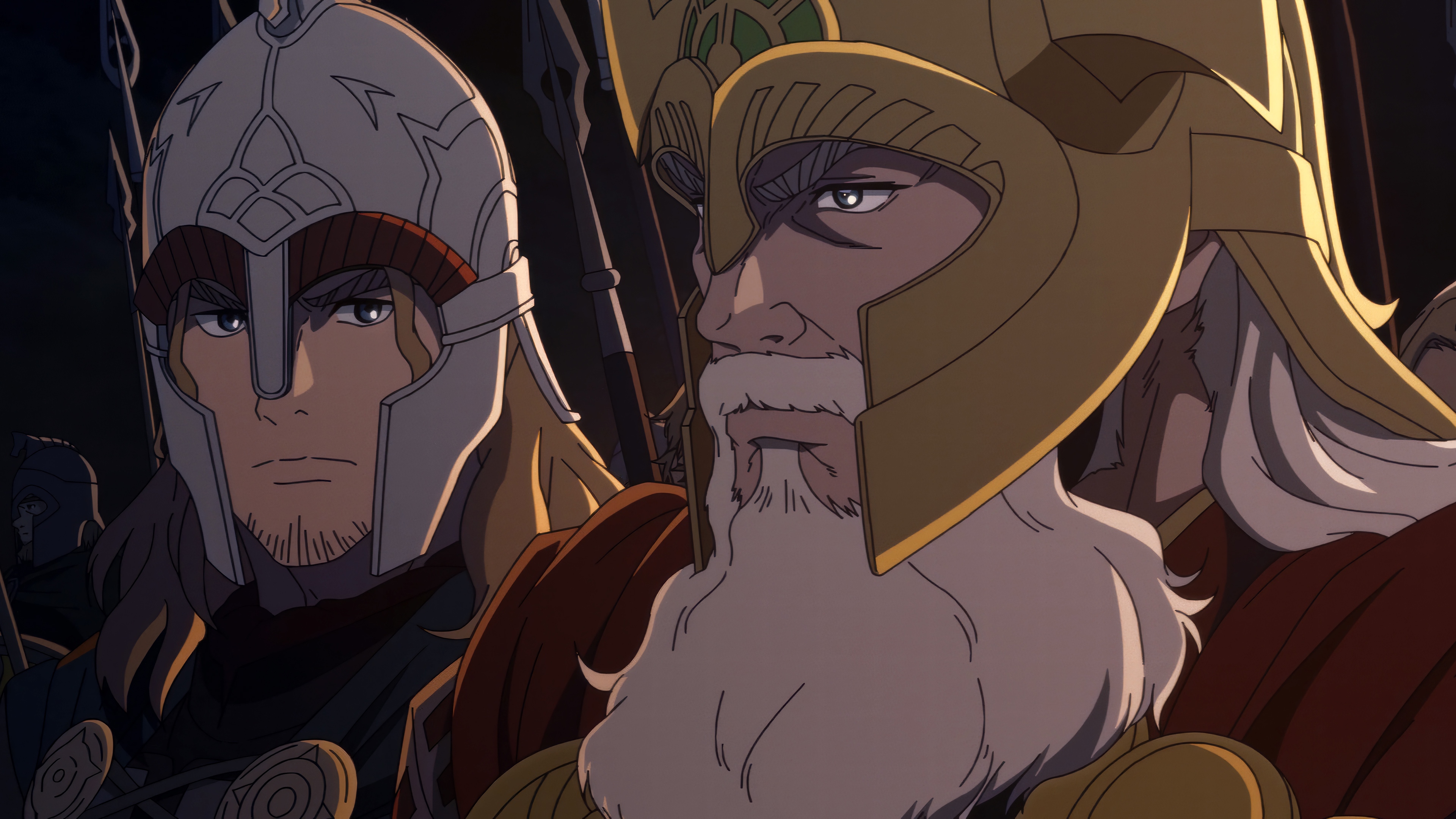 The Lord of the Rings: The War of the Rohirrim Anime 4K HD Wallpaper