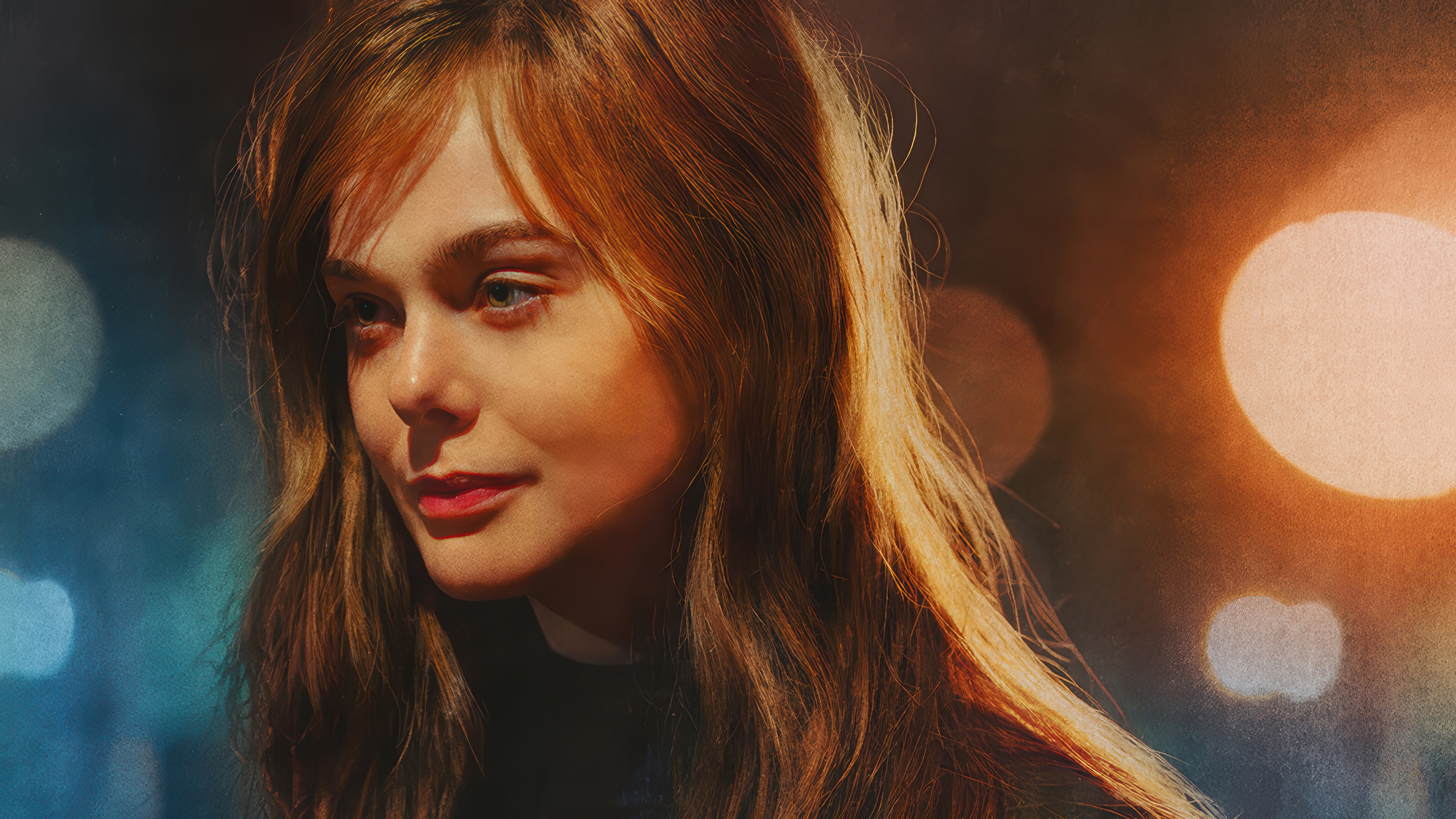 Elle Fanning in A Complete Unknown 4K HD Wallpaper