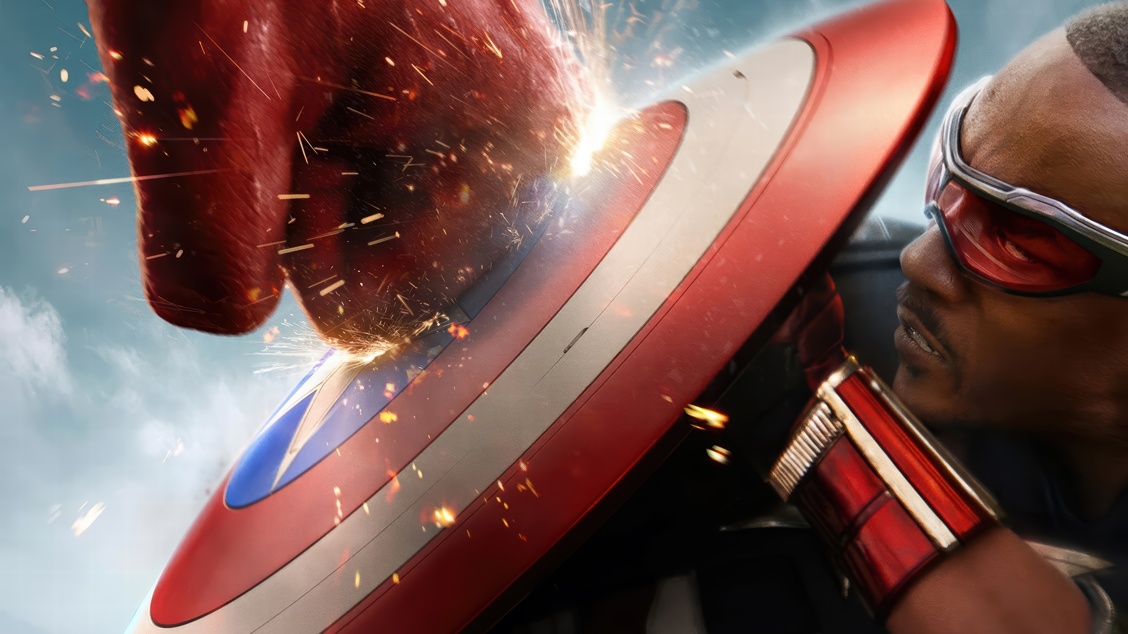 Sam Wilson / Captain America in Captain America: Brave New World 4K HD Wallpaper