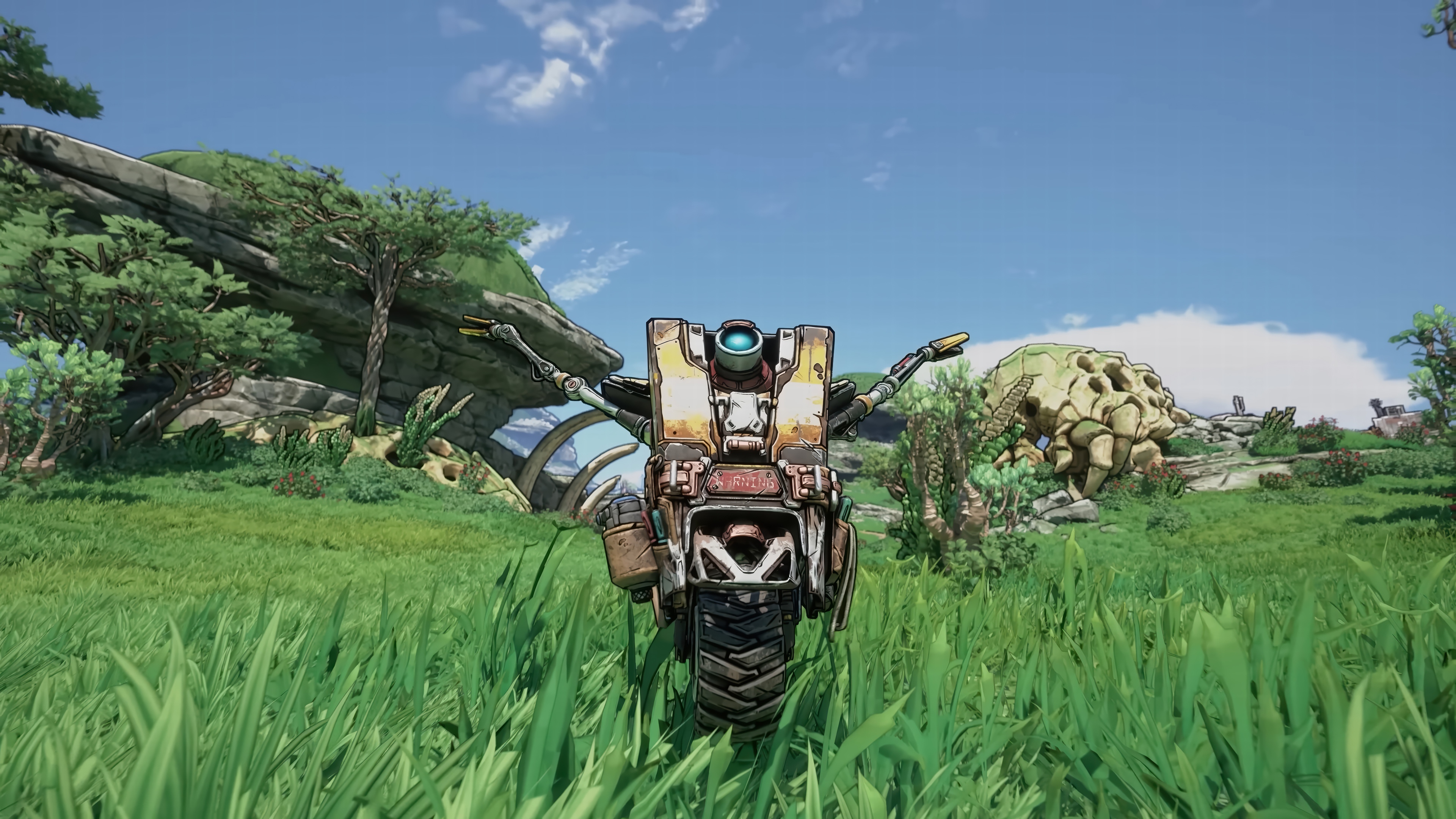 Claptrap in Borderlands 4K HD Wallpaper