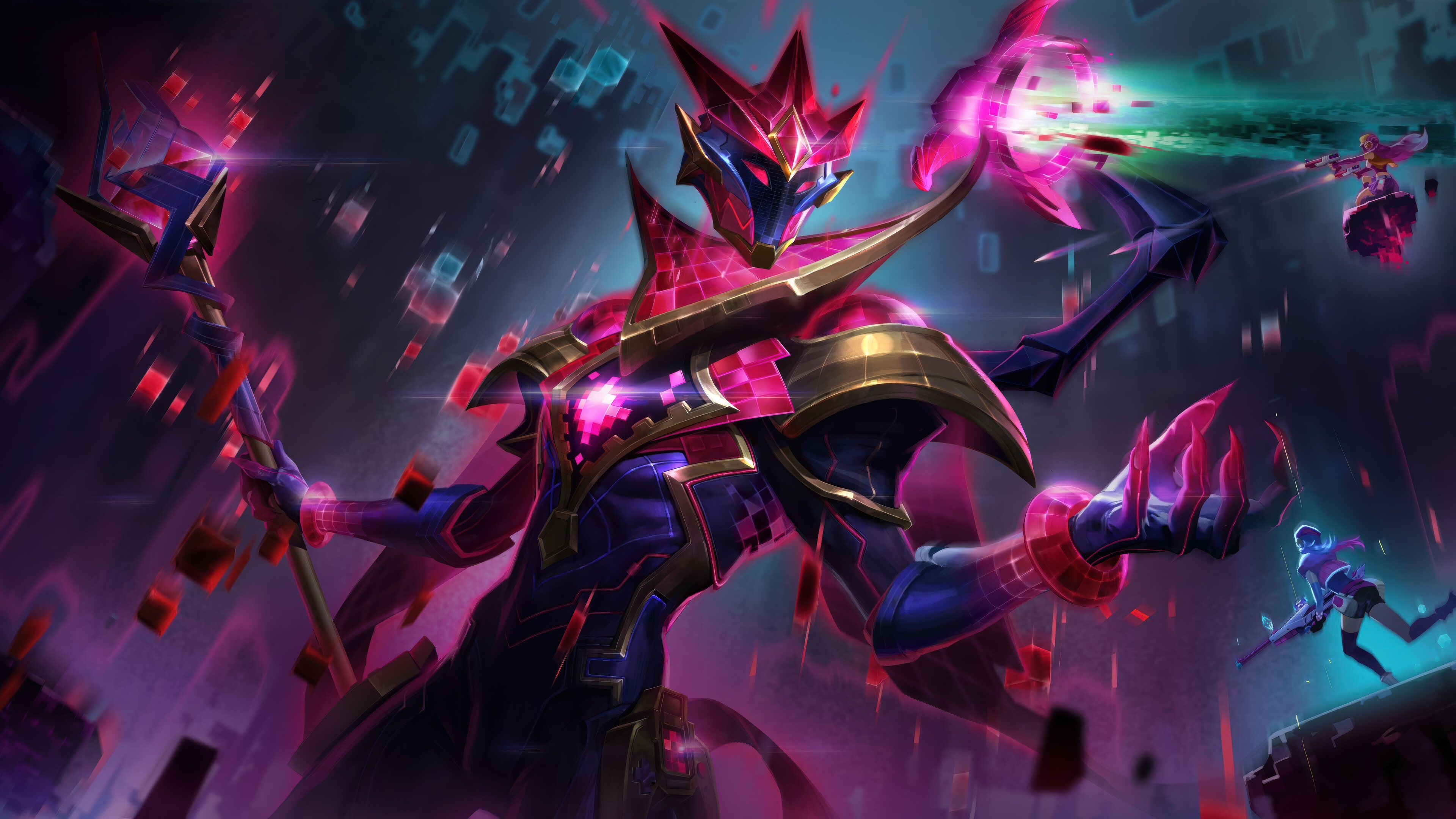 Viktor, Secret Boss, League of Legends Splash Art 4K HD Wallpaper