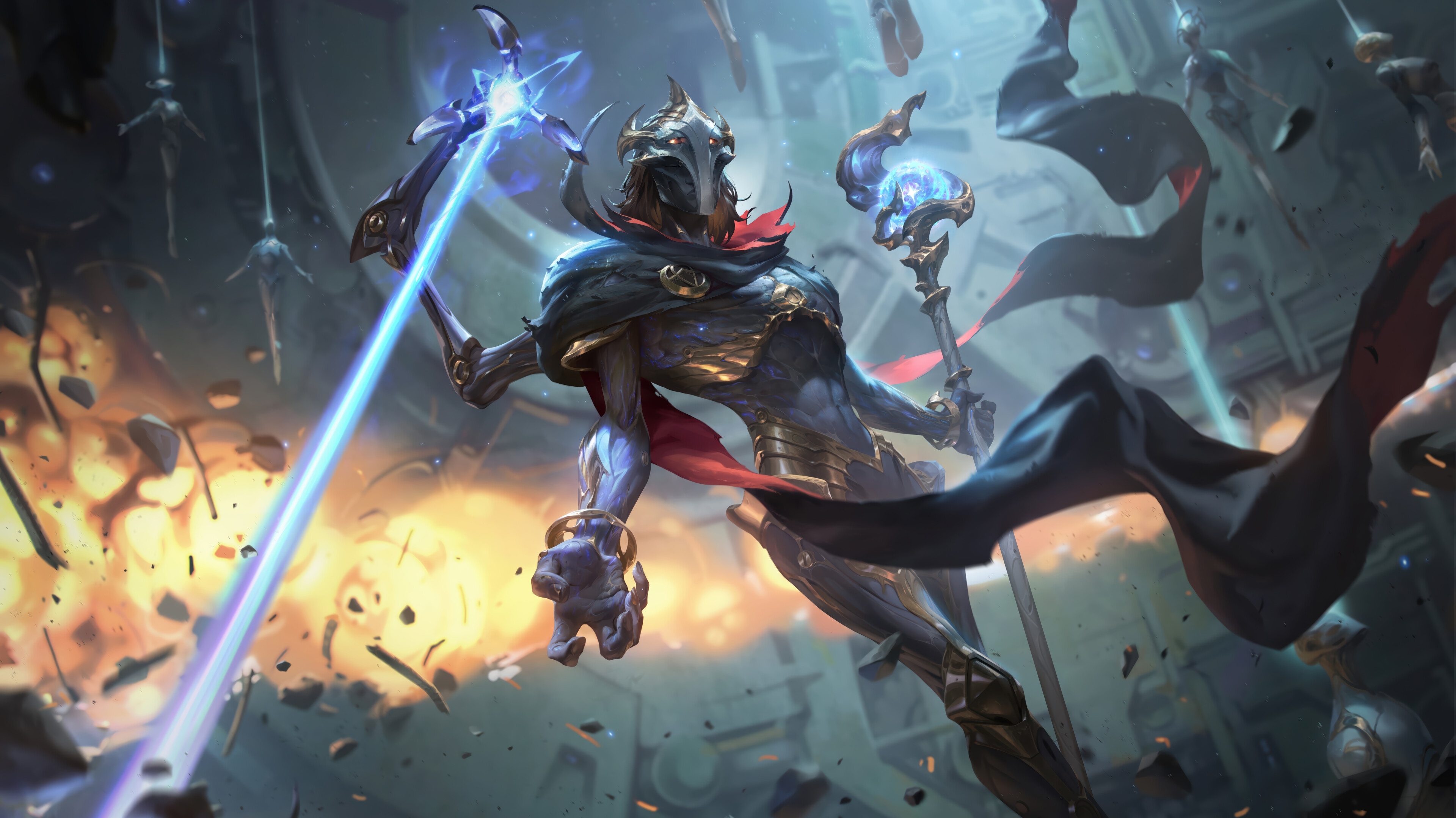 Viktor from League of Legends 4K Splash Art HD Wallpaper