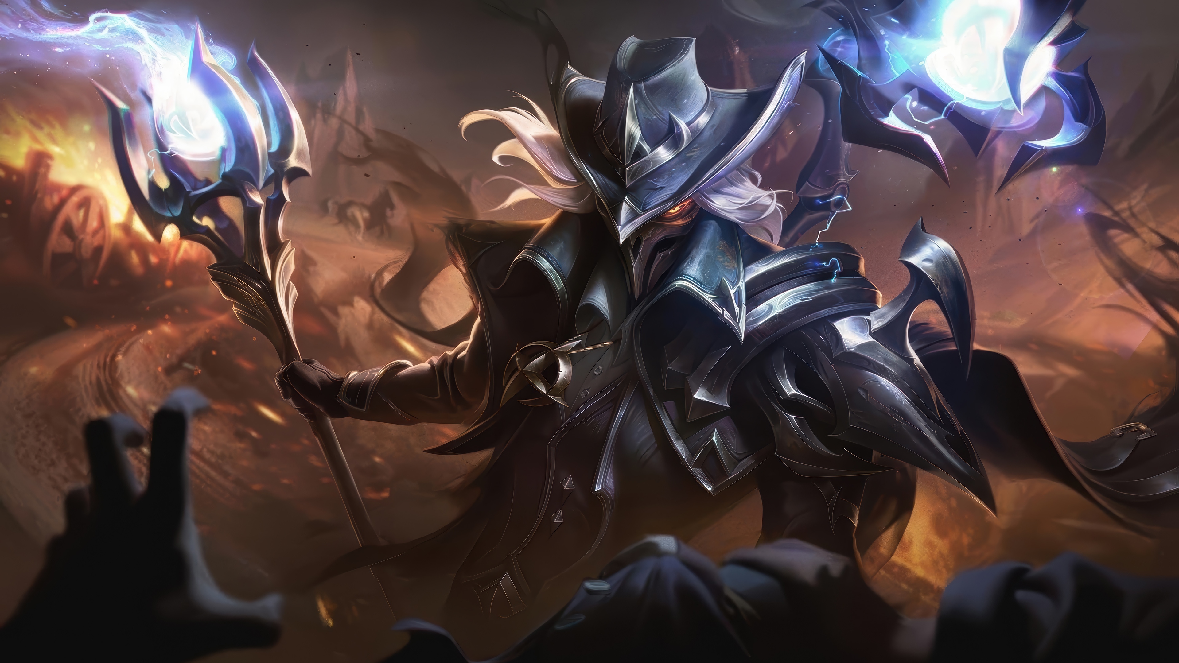 Viktor from League of Legends 4K Splash Art HD Wallpaper