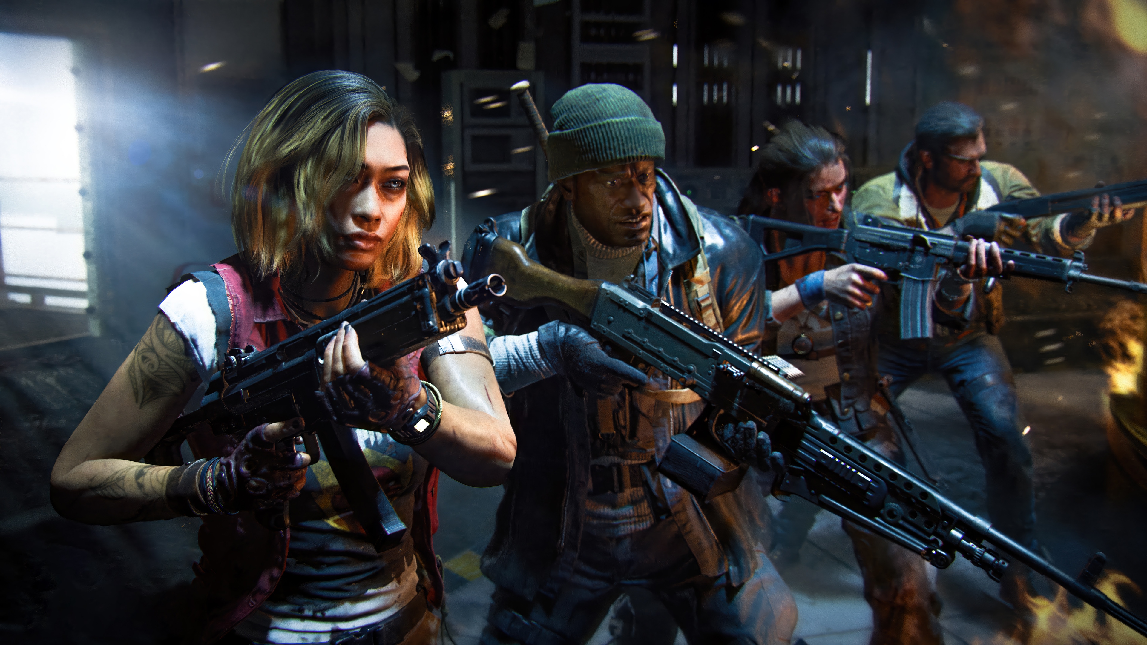 Call of Duty Black Ops 6 Zombies 4K HD Wallpaper