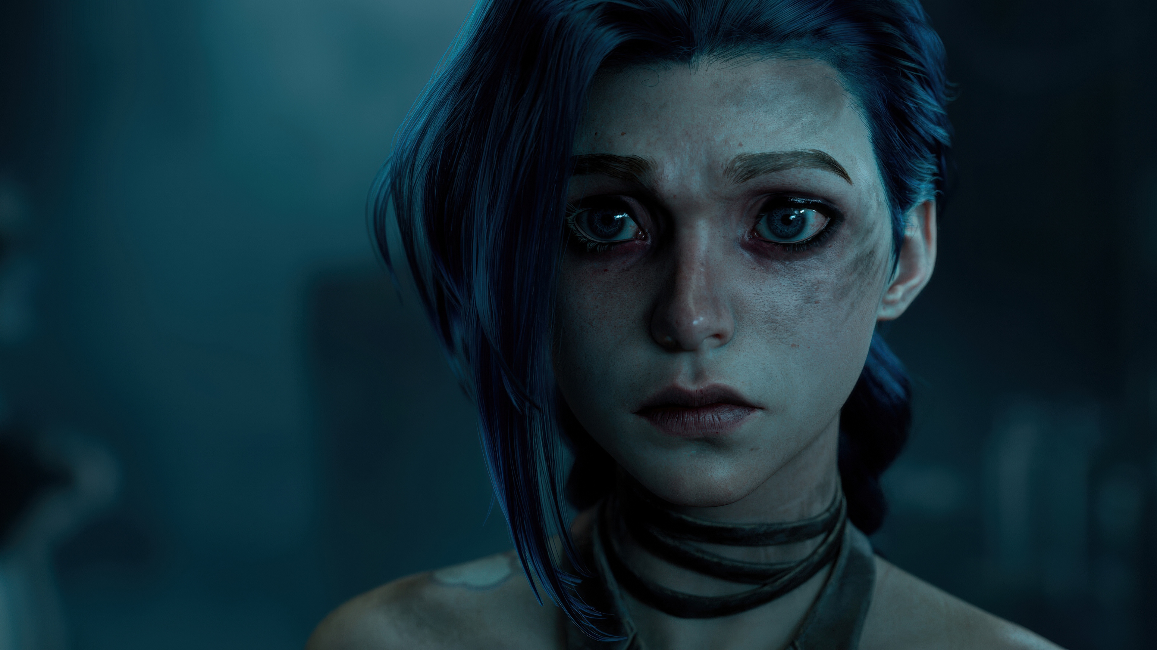 Jinx from Arcane in 4K HD Wallpaper