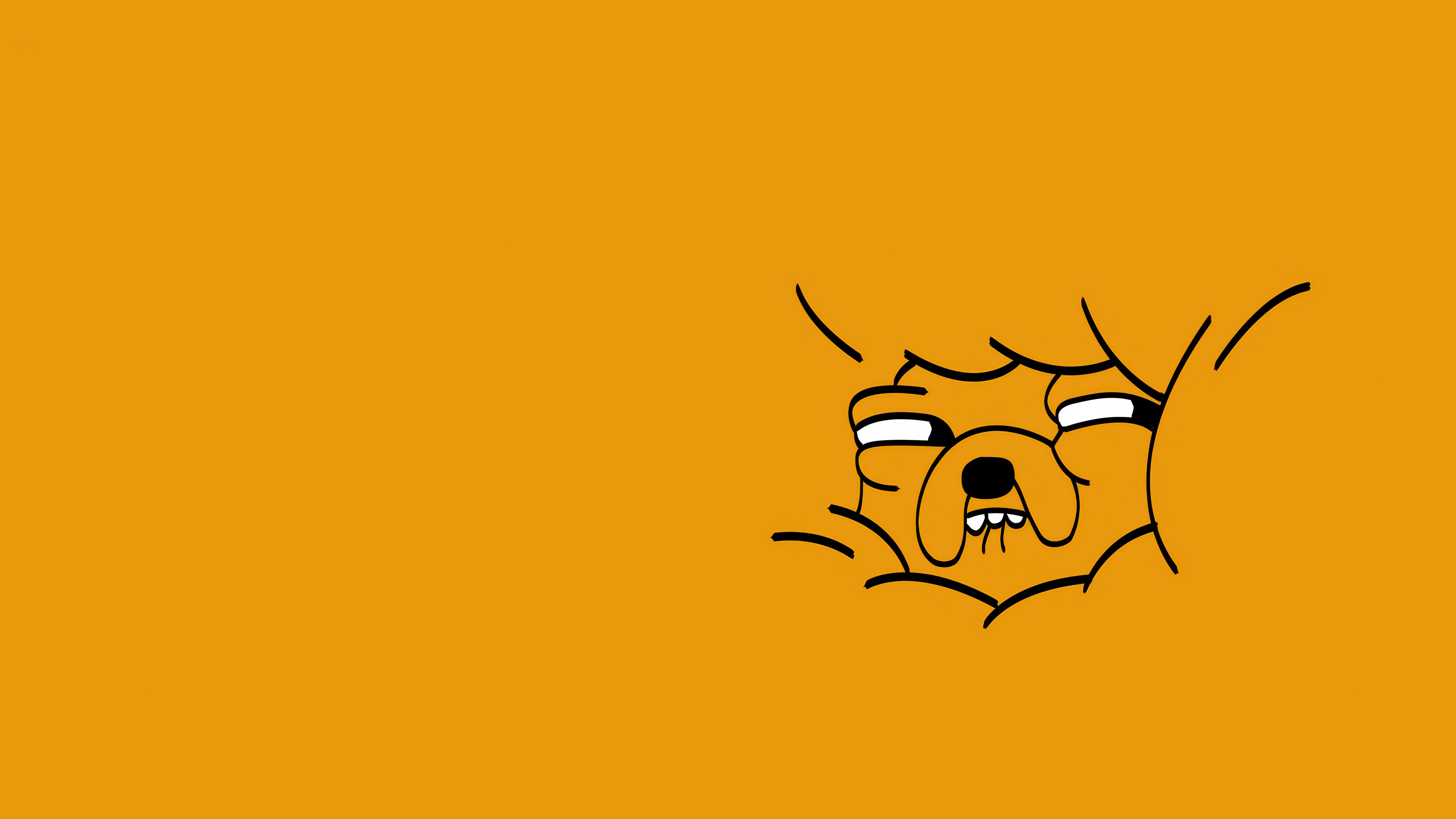 Adventure Time Jake 4K HD Wallpaper
