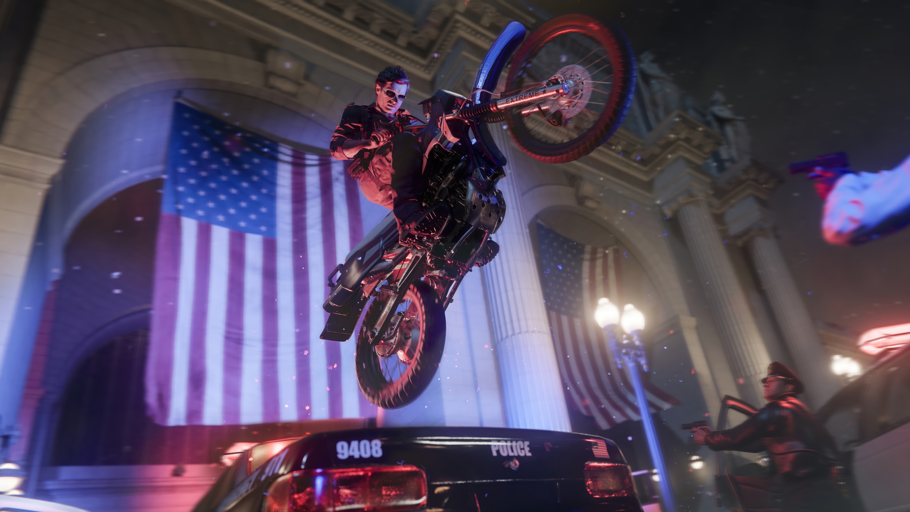 Call of Duty: Black Ops 6 Motorcycle Stunt 4K HD Wallpaper