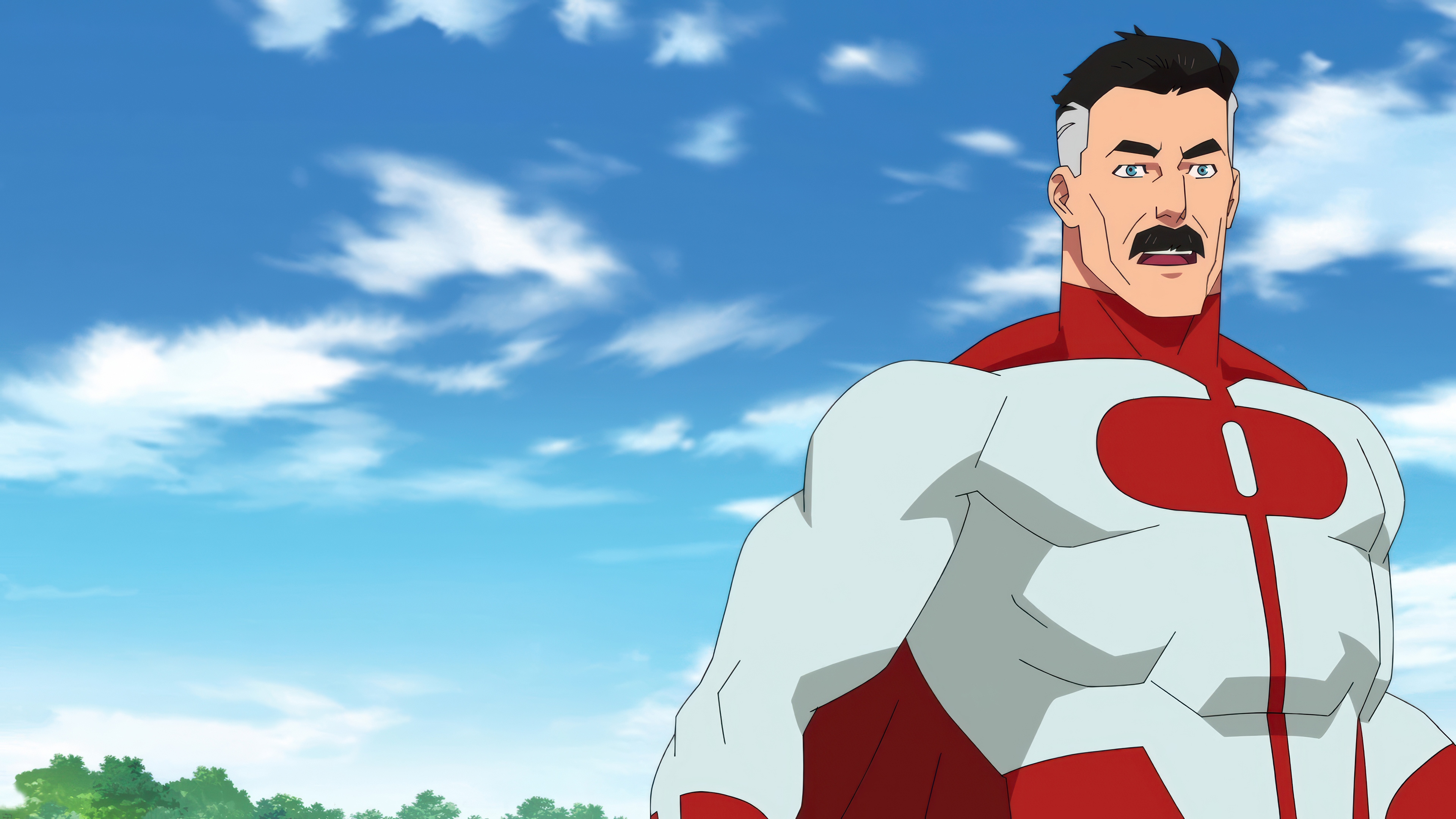 Omni-Man from Invincible in 4K HD Wallpaper