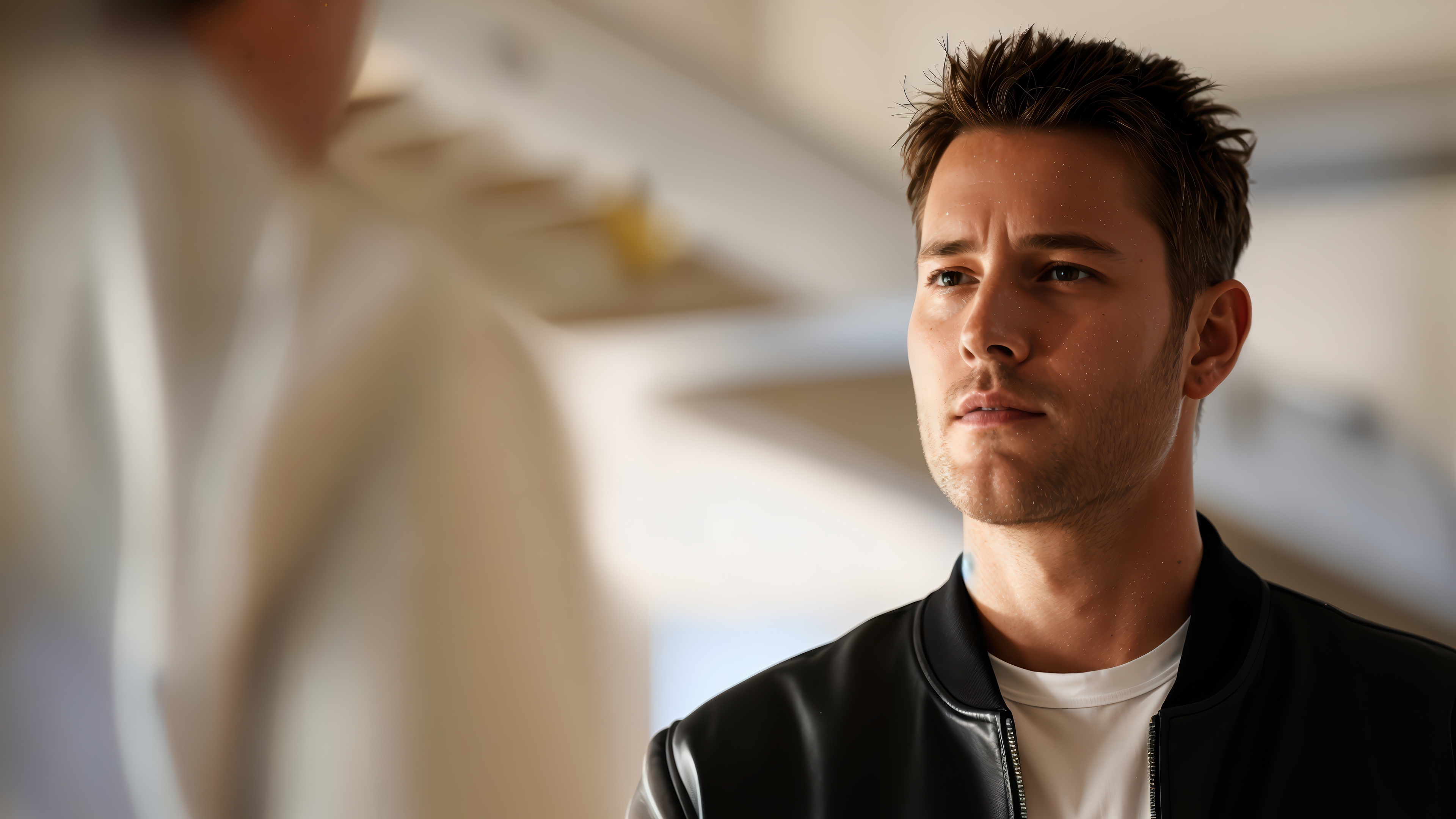 Justin Hartley in Tracker - Series 4K HD Wallpaper