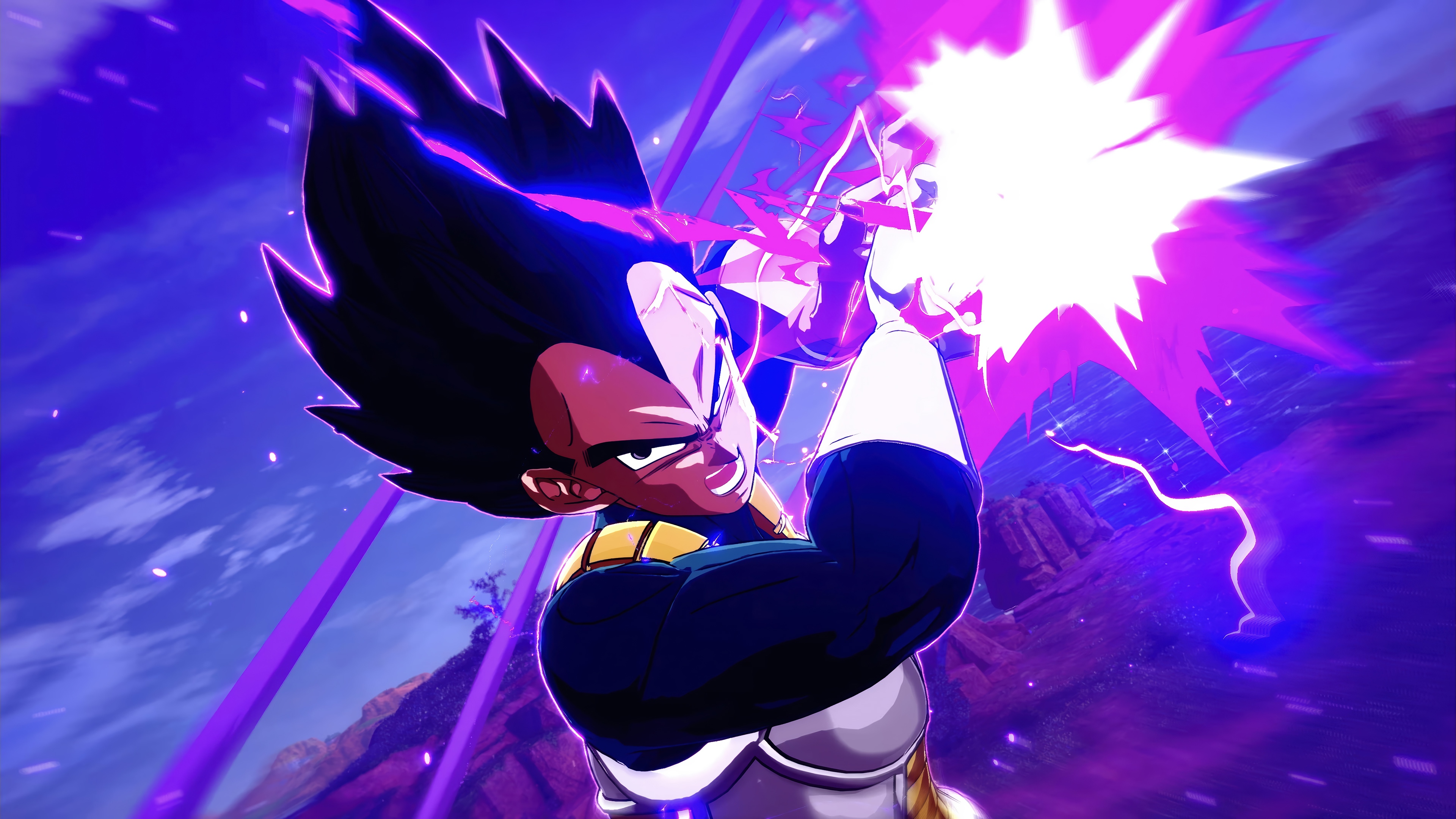 Vegeta from DRAGON BALL: Sparking! ZERO in 4K HD Wallpaper