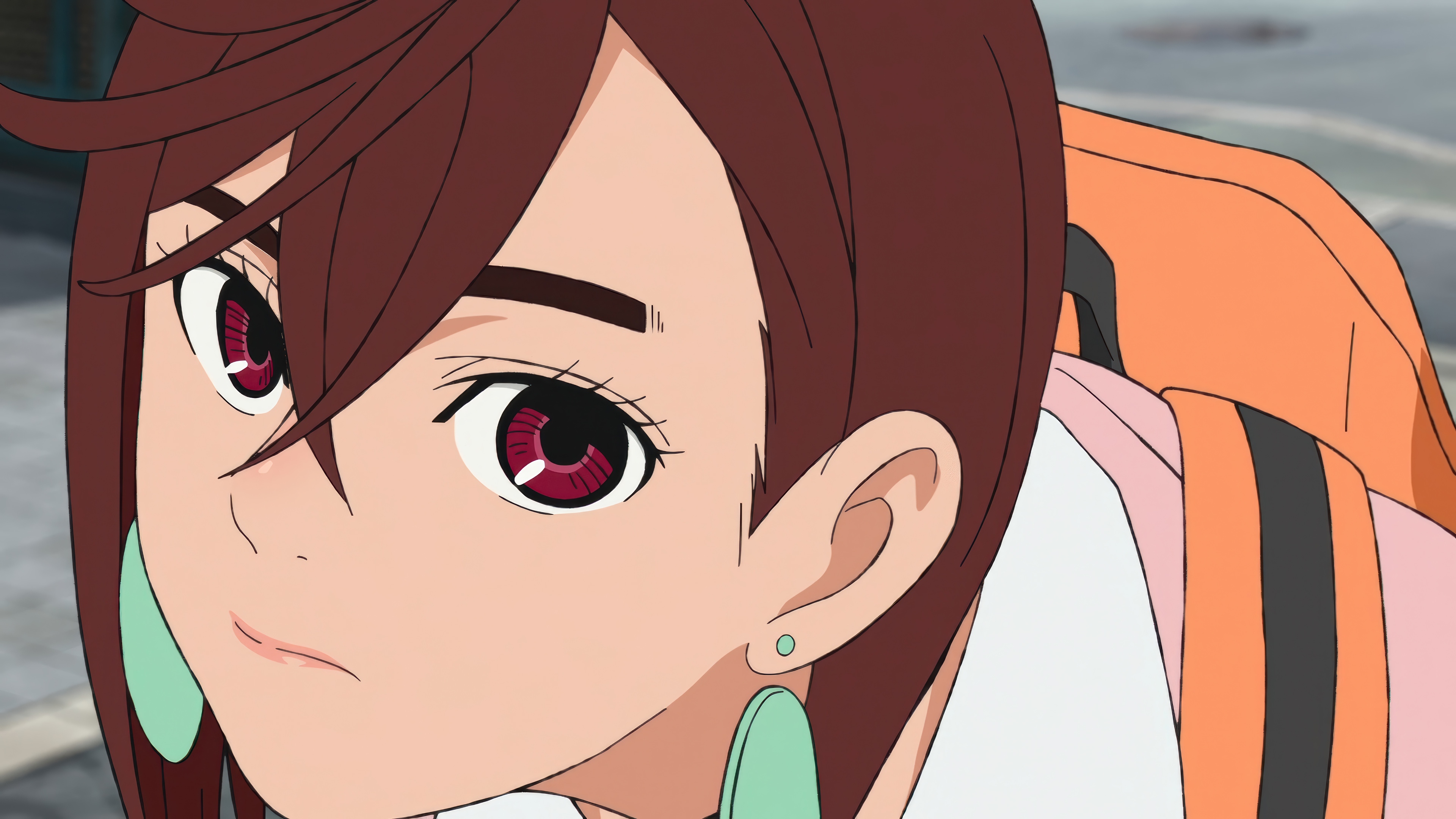 Momo Ayase from Dandadan 4K HD Wallpaper
