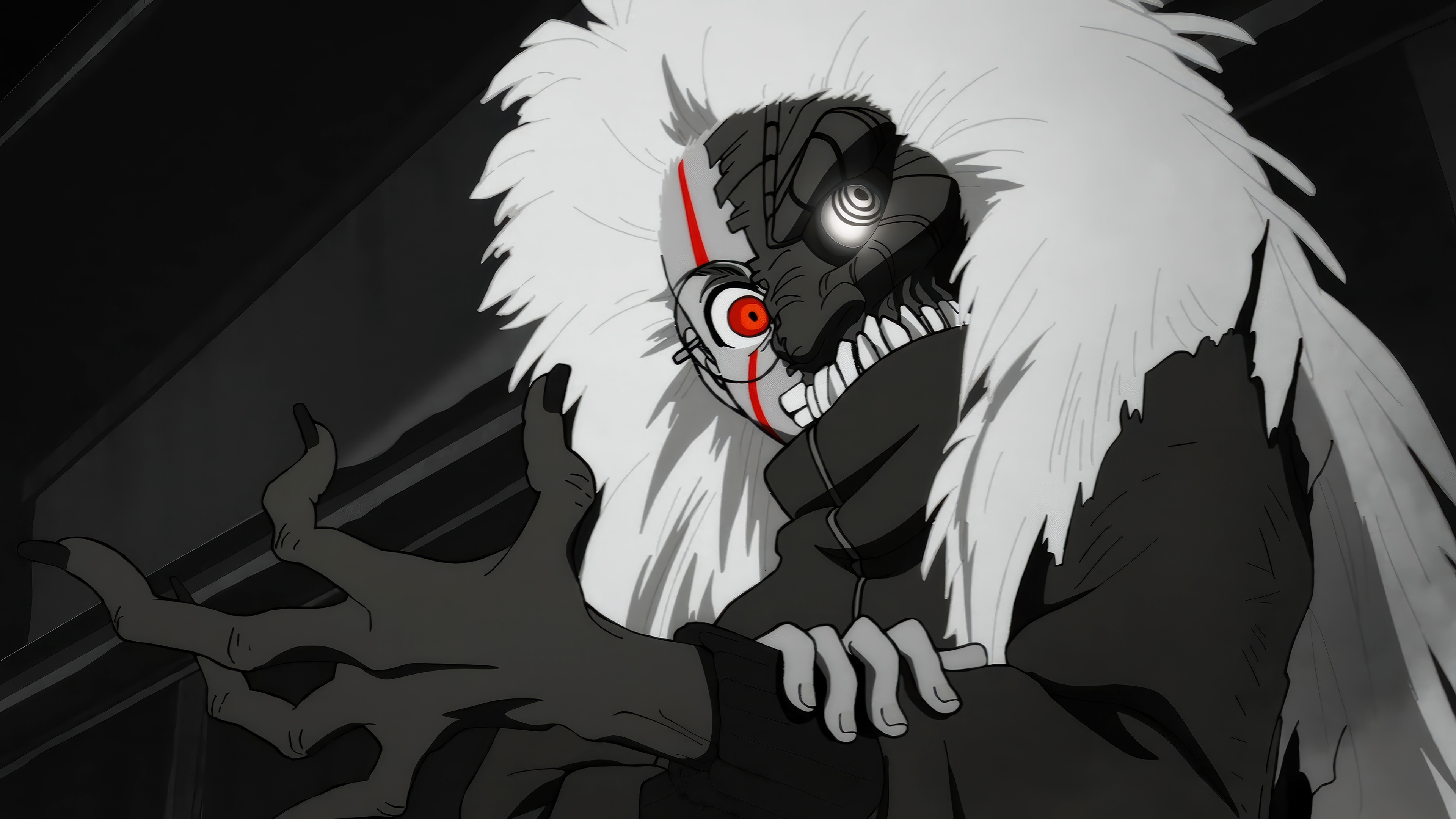 Dandadan Turbo Granny Form 4K HD Wallpaper