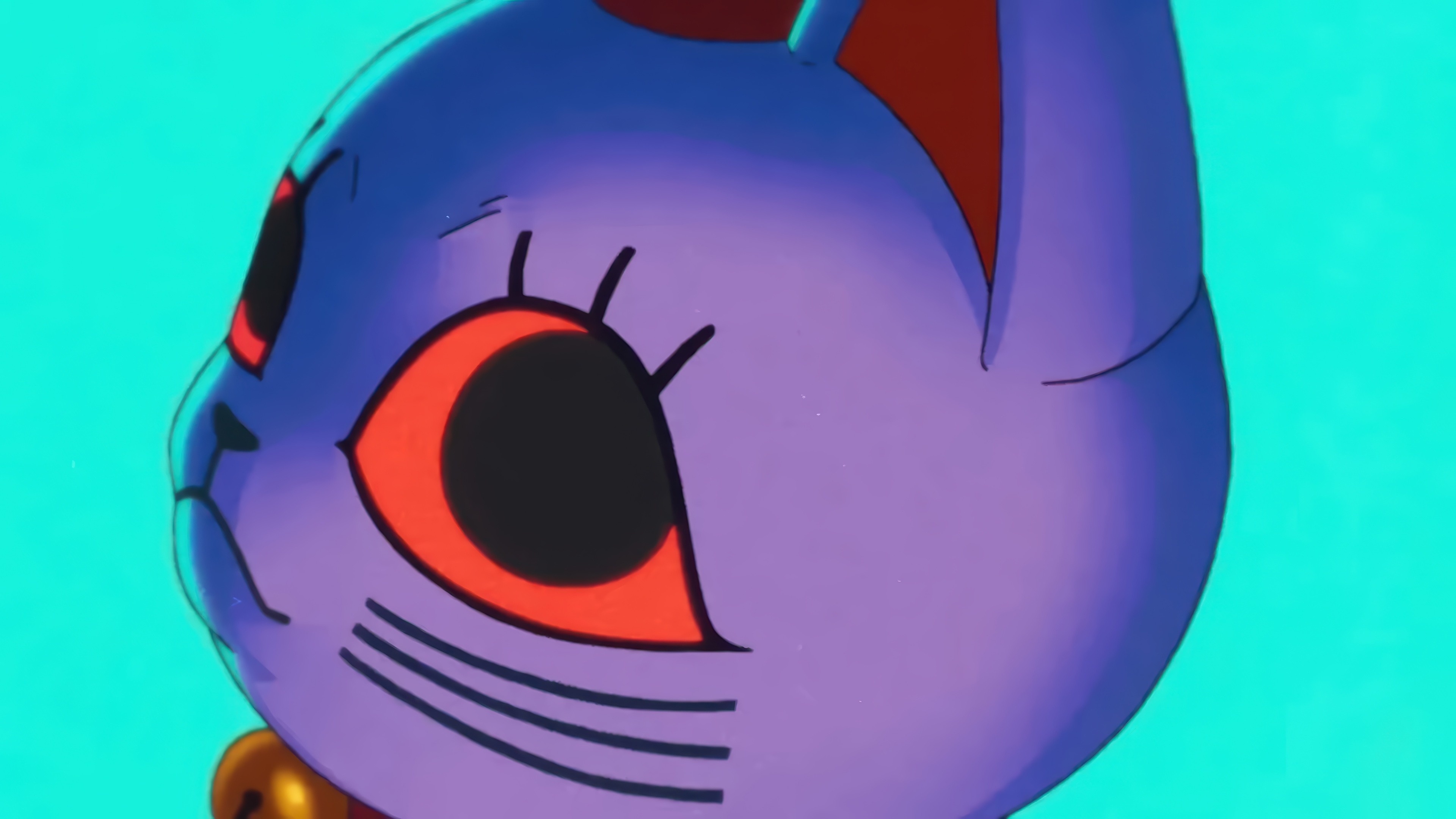 Dandadan Turbo Granny Cat 4K HD Wallpaper