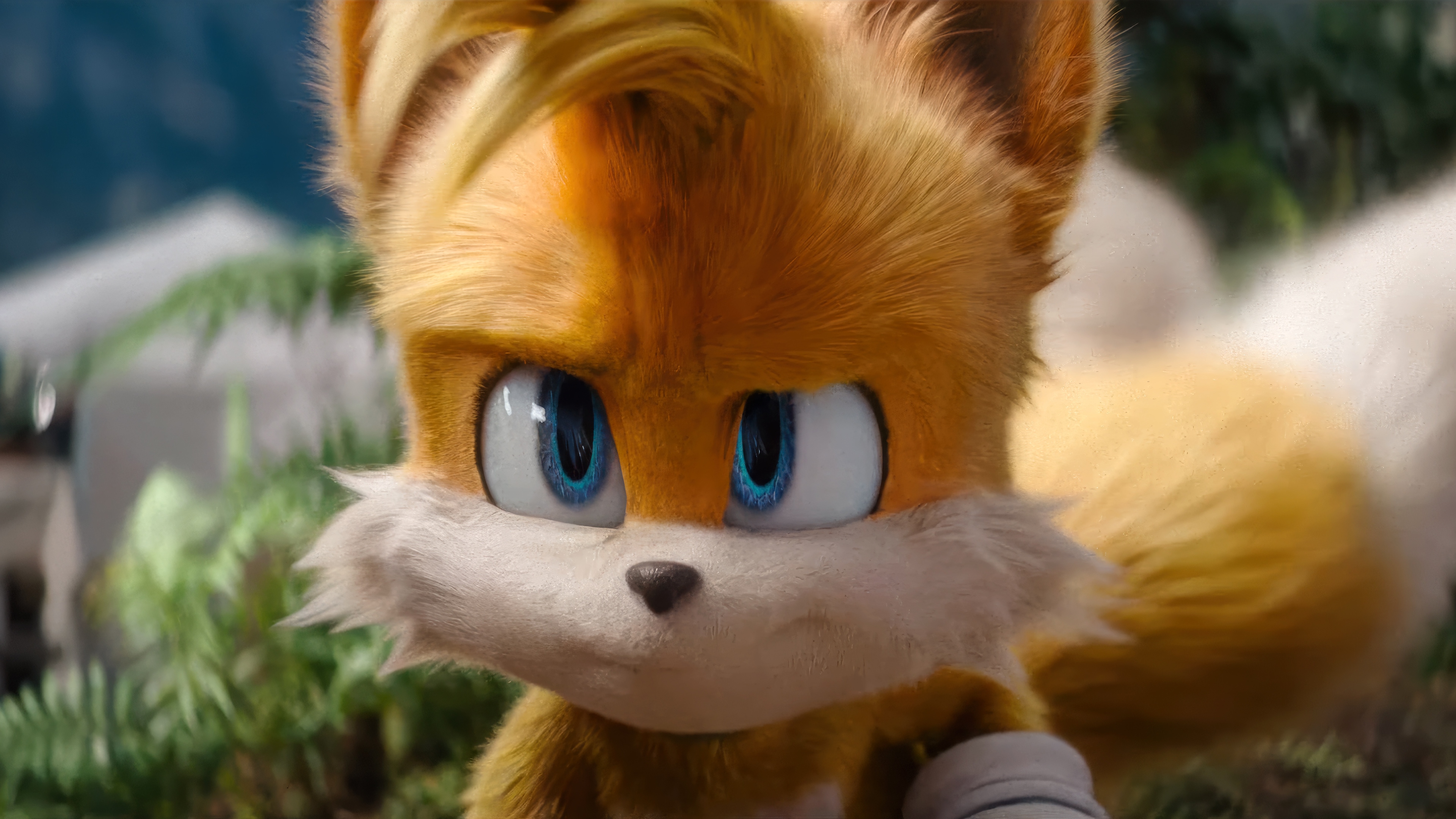 Tails from Sonic the Hedgehog 3 in 4K HD Wallpaper