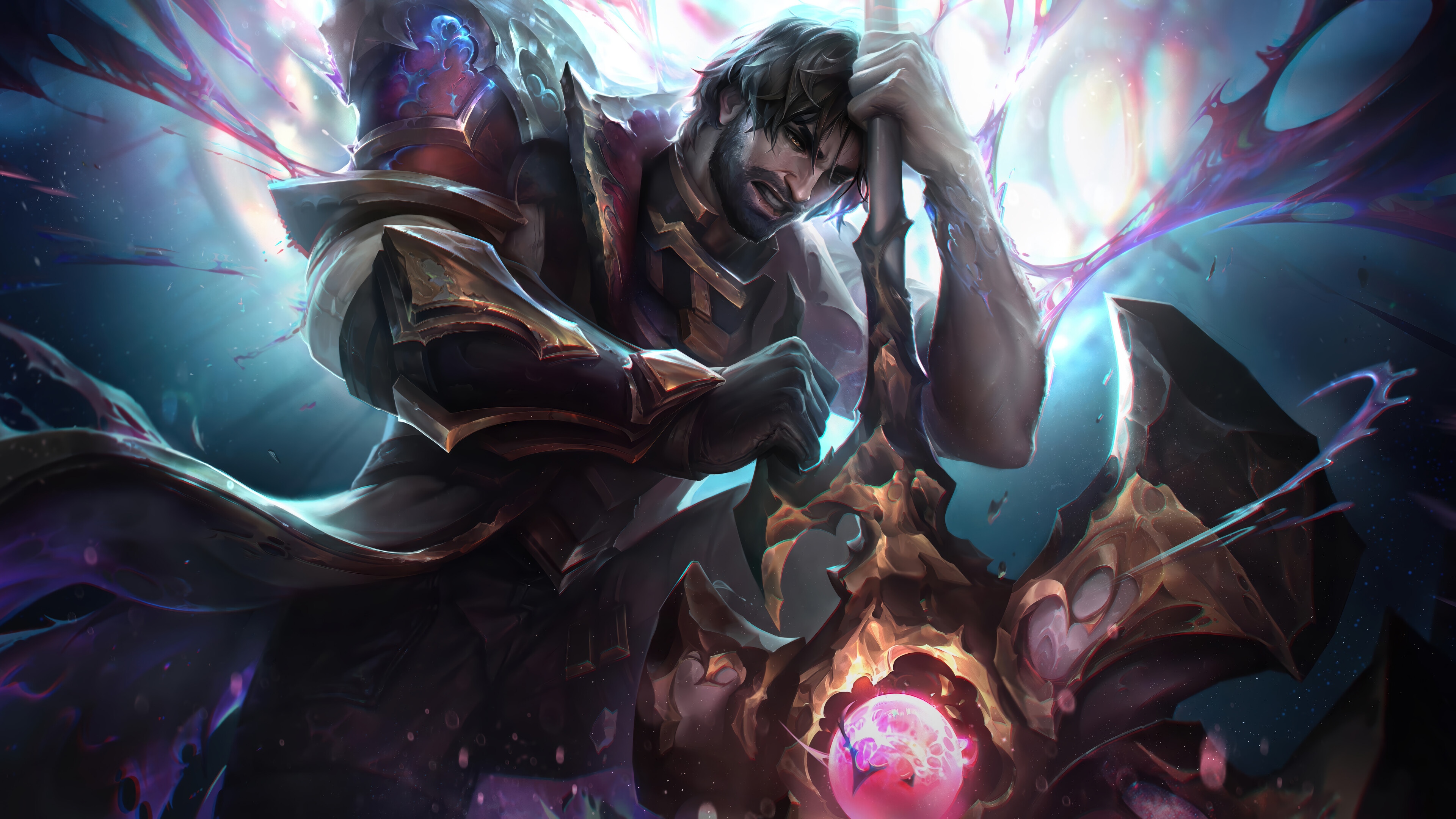 Jayce from League of Legends 4K HD Wallpaper
