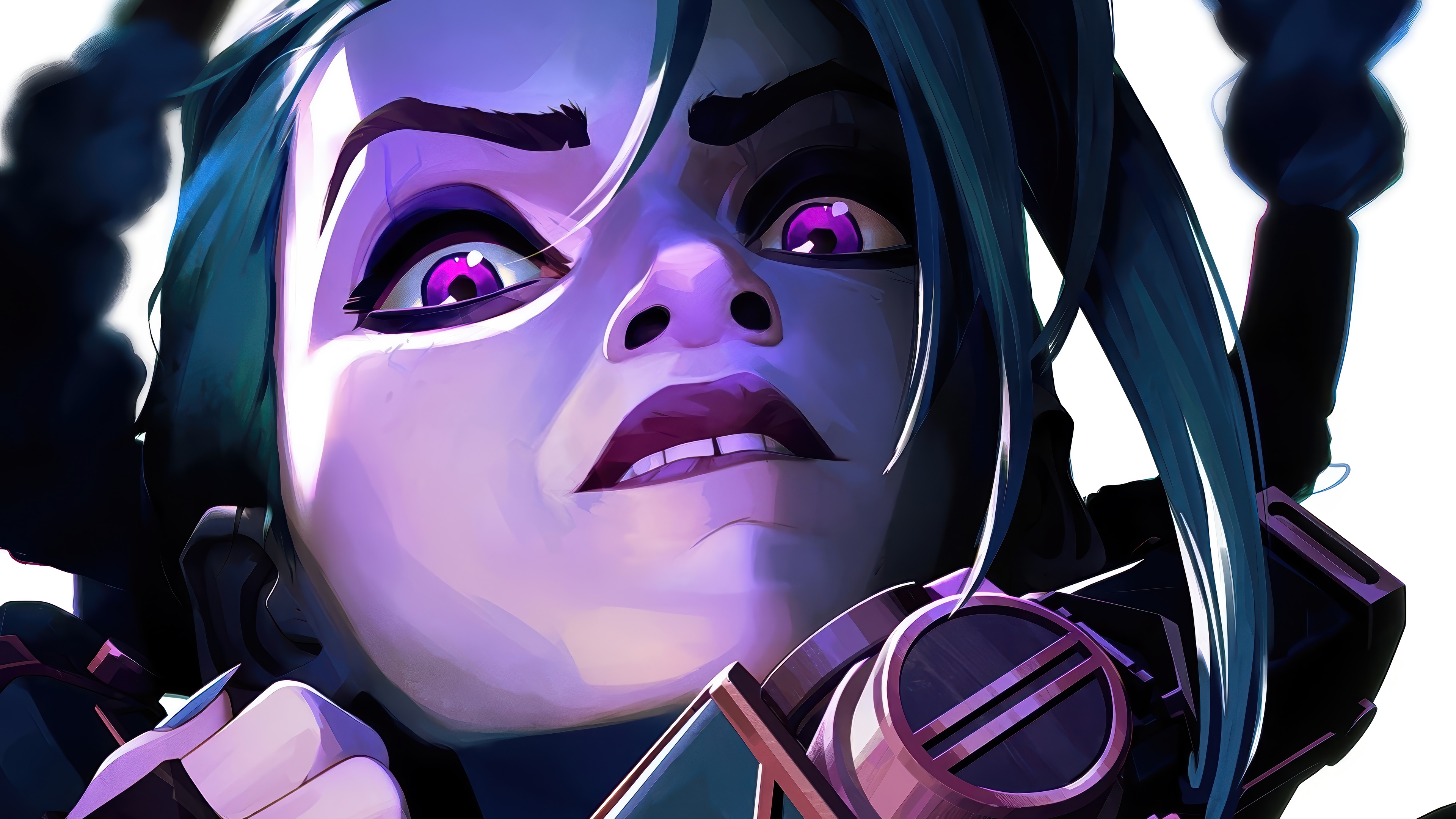 Jinx from Arcane in 4K HD Wallpaper