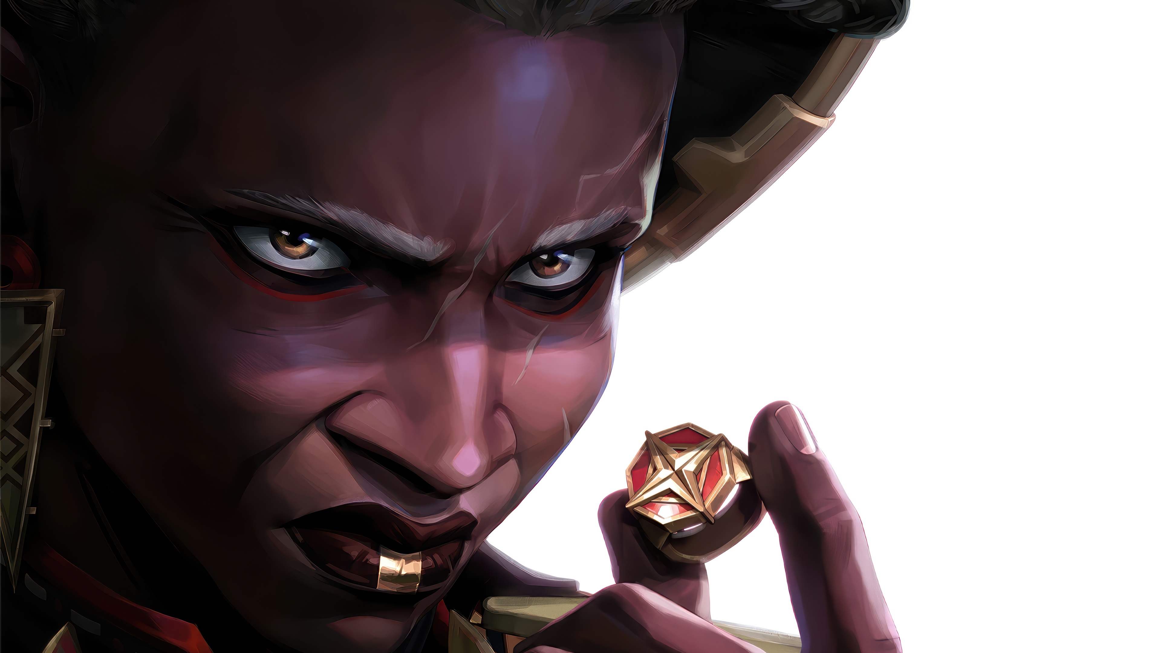 Ambessa Medarda from Arcane League of Legends 4K HD Wallpaper