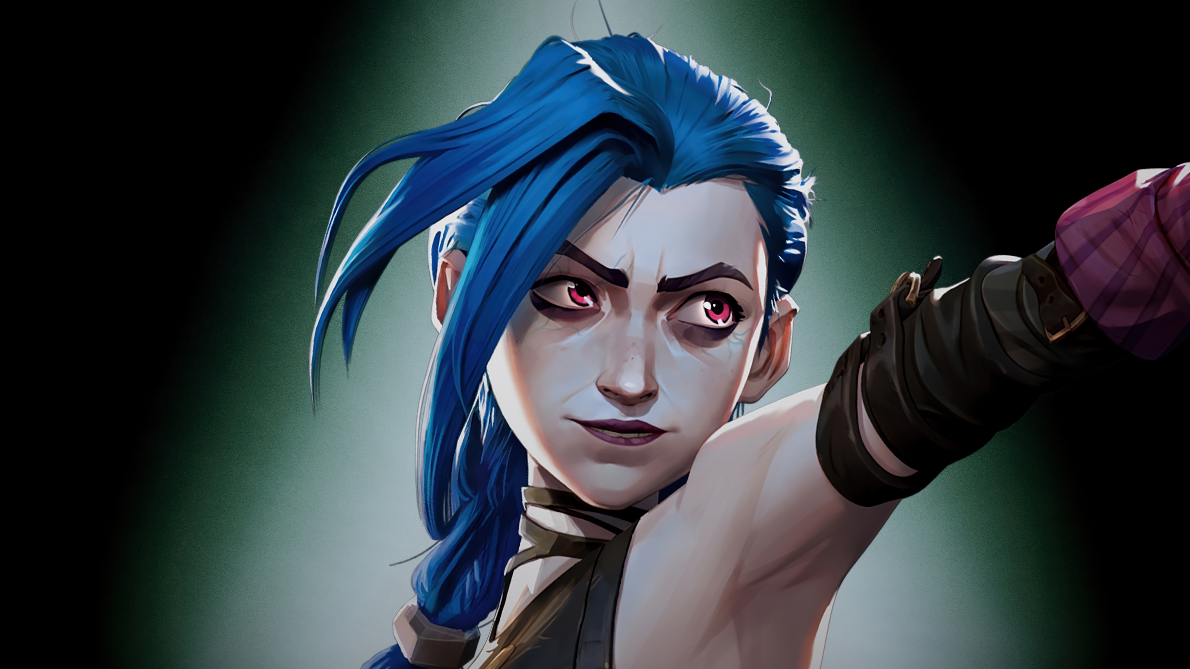 Jinx from Arcane in 4K HD Wallpaper