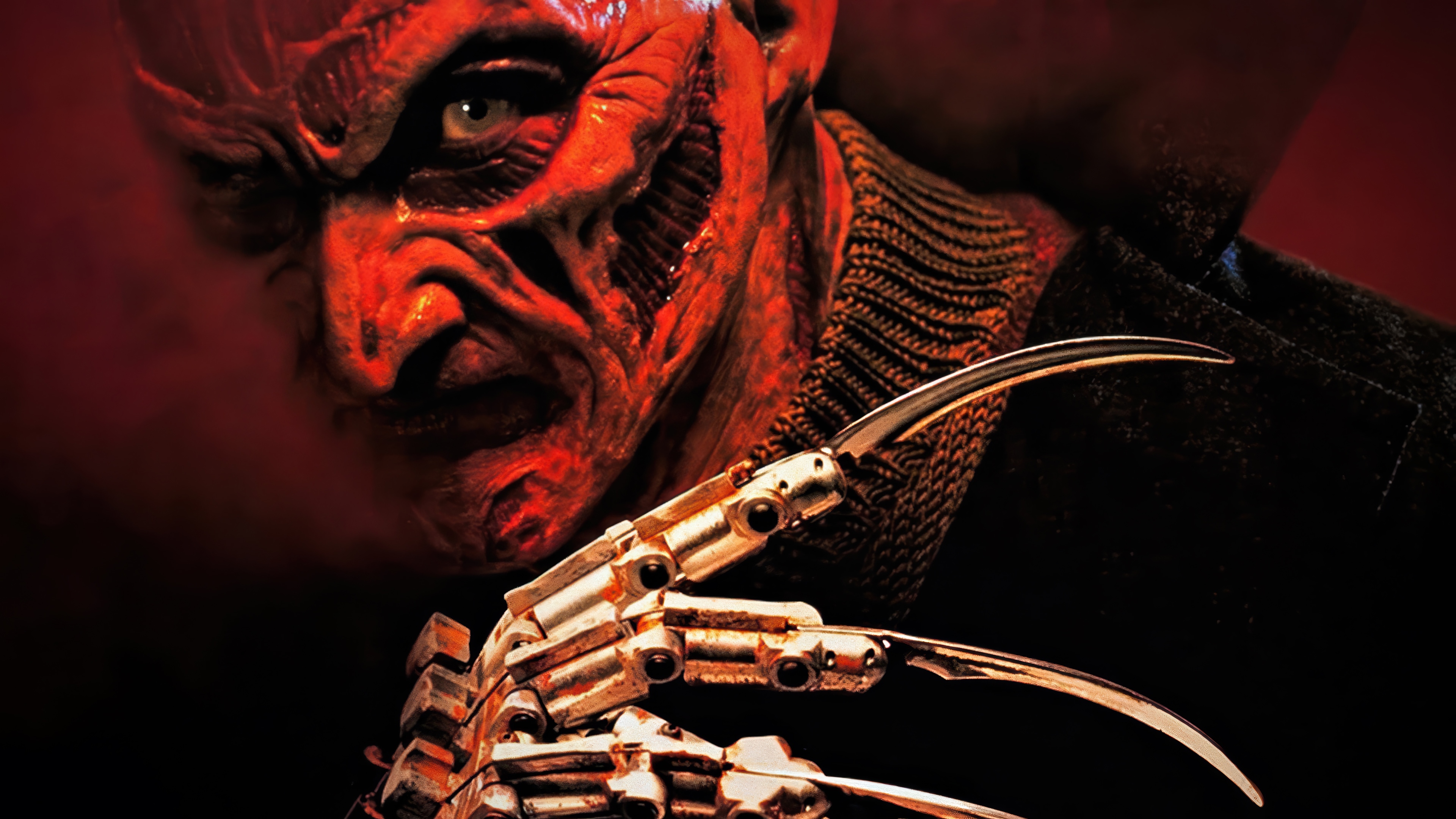 Freddy Krueger from A Nightmare on Elm Street 4K HD Wallpaper