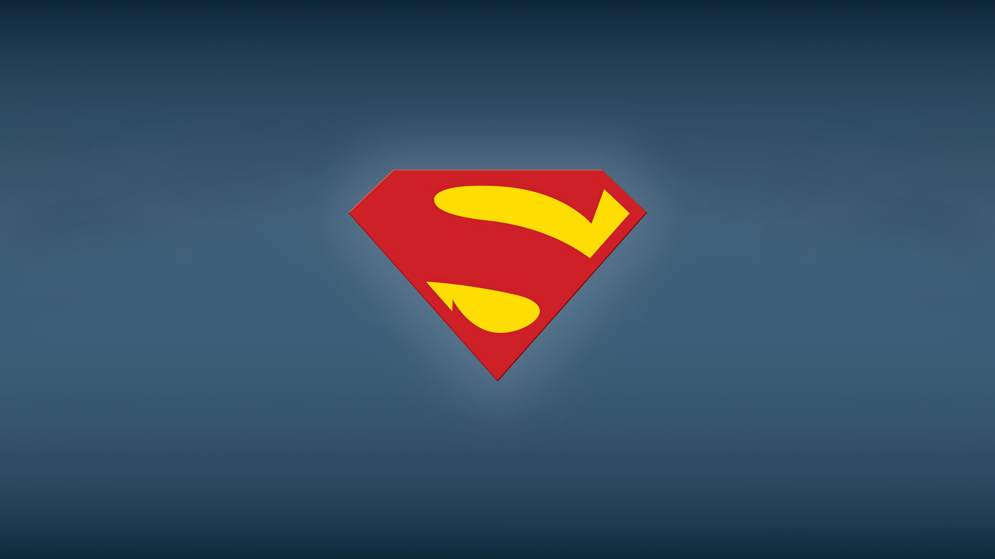 Superman Logo 4K HD Wallpaper
