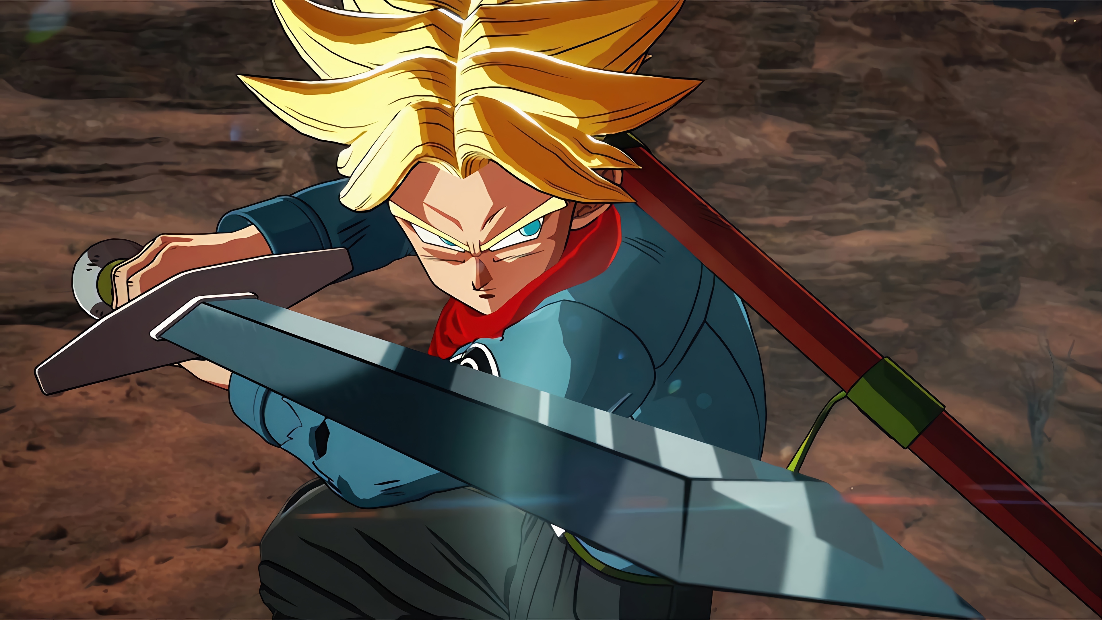 Trunks from Dragon Ball in DRAGON BALL: Sparking! ZERO 4K HD Wallpaper