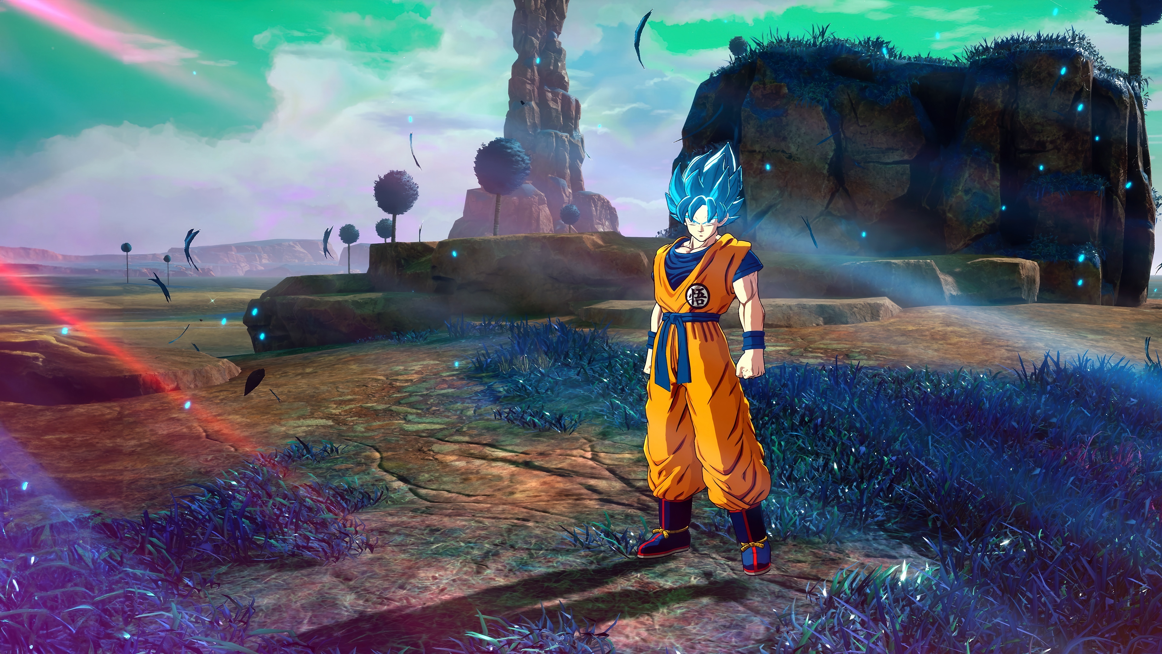 Goku Super Saiyan Blue in DRAGON BALL: Sparking! ZERO 4K HD Wallpaper