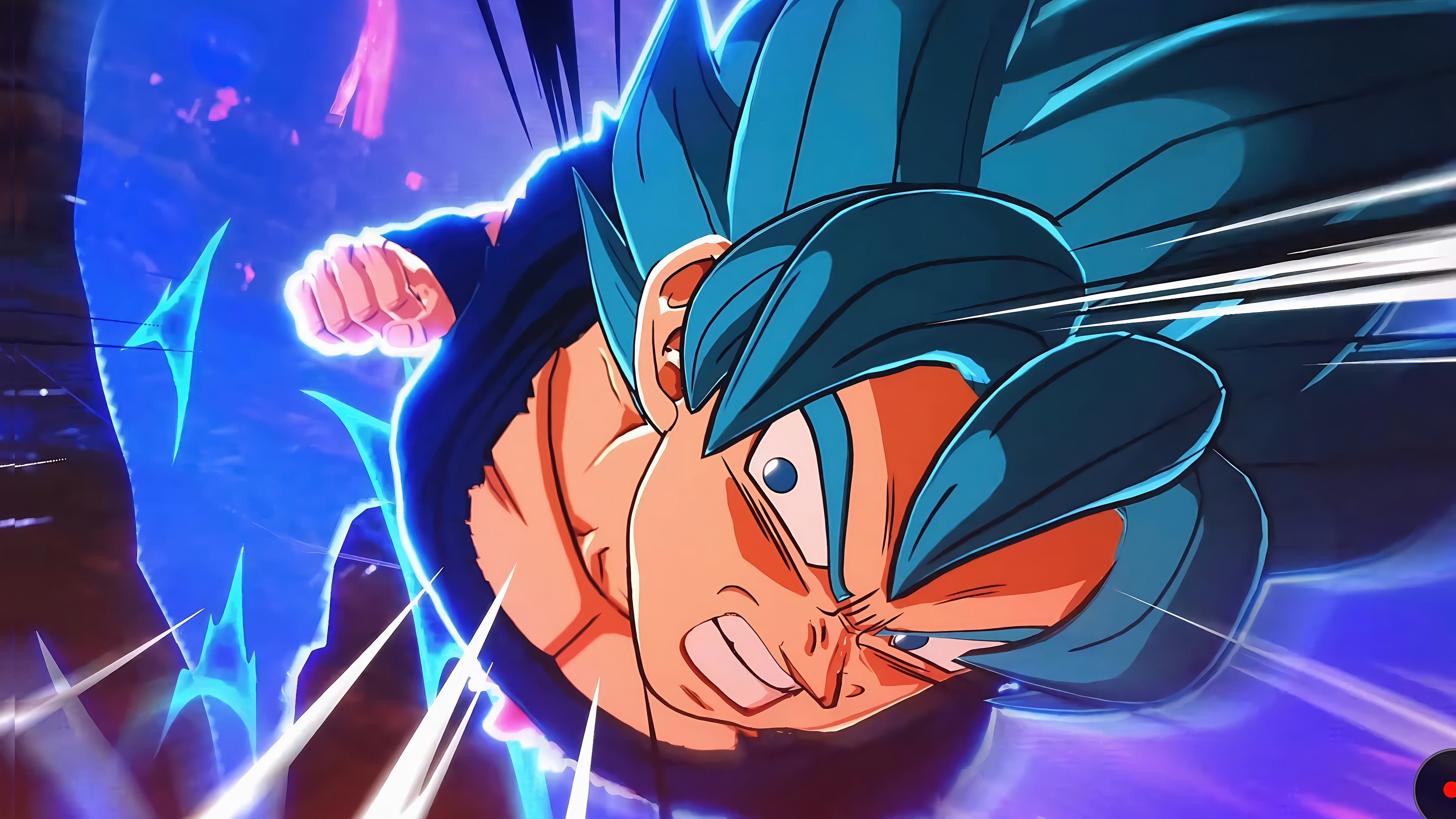 Goku Super Saiyan Blue in DRAGON BALL: Sparking! ZERO 4K HD Wallpaper