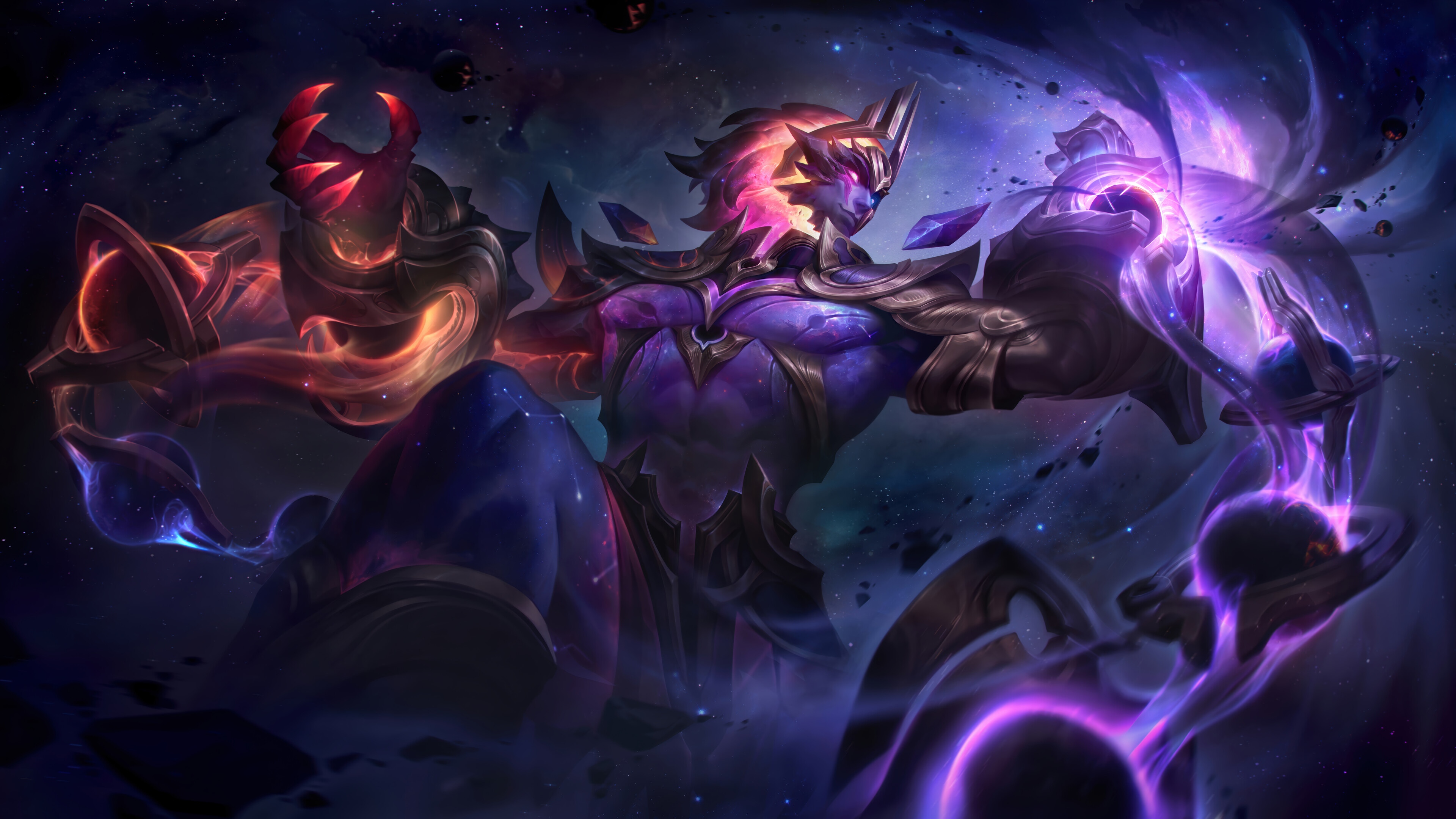 Dark Star Sylas 4K Splash Art HD Wallpaper
