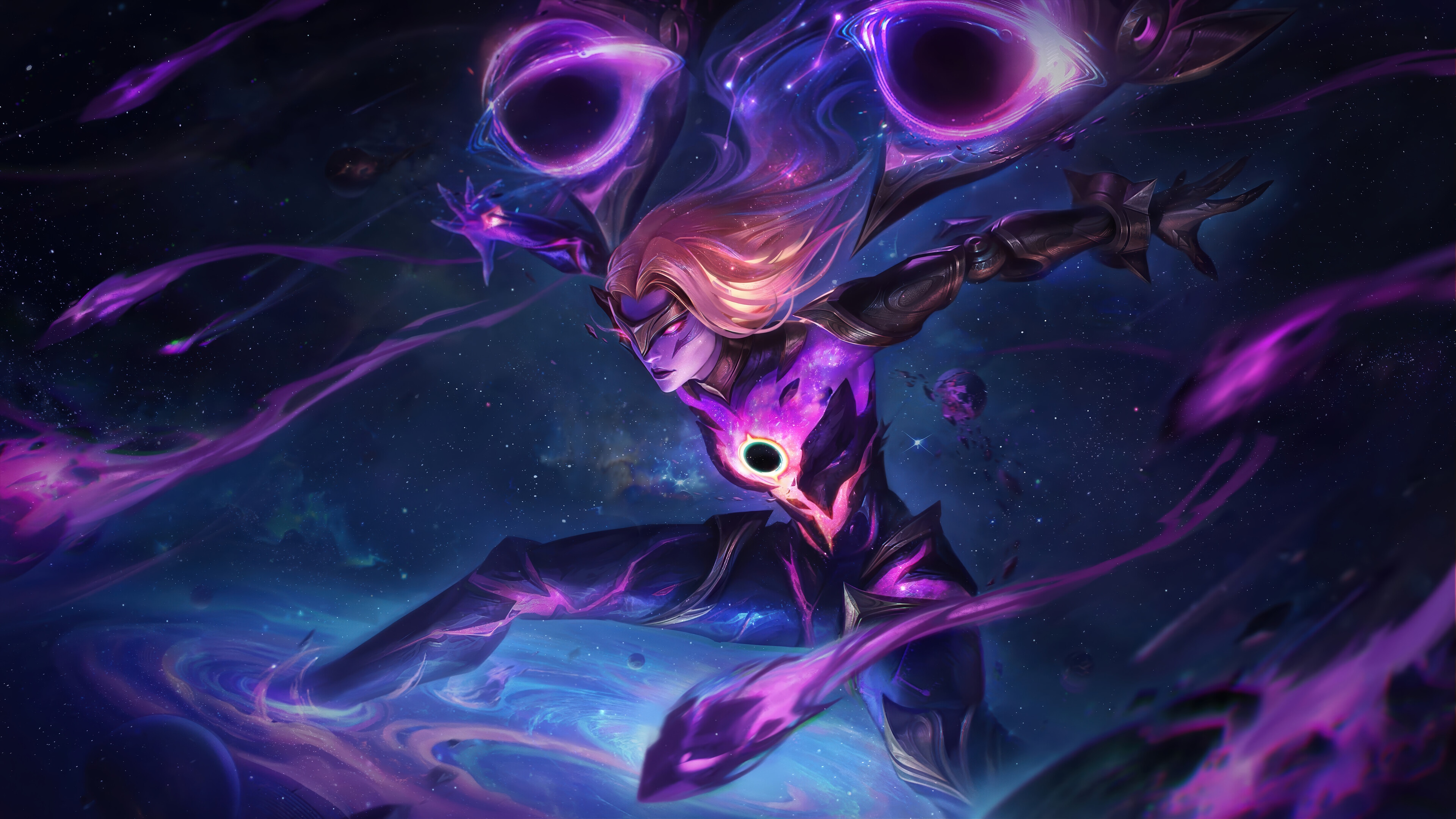 Dark Star League of Legends Splash Art 4K HD Wallpaper