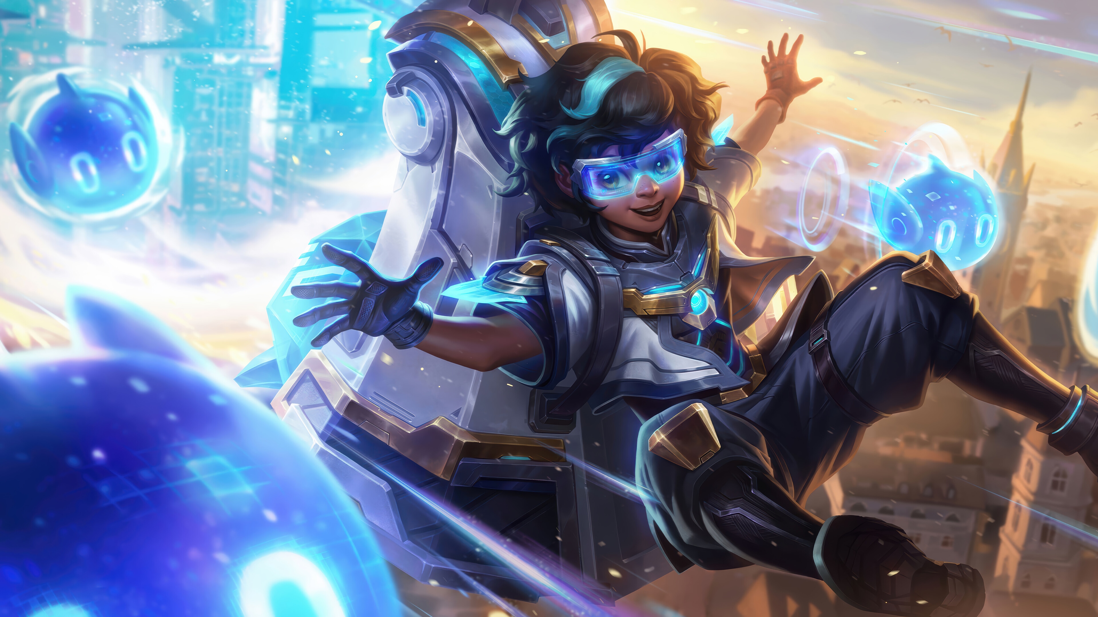Pulsefire Milio in League of Legends Splash Art 4K HD Wallpaper