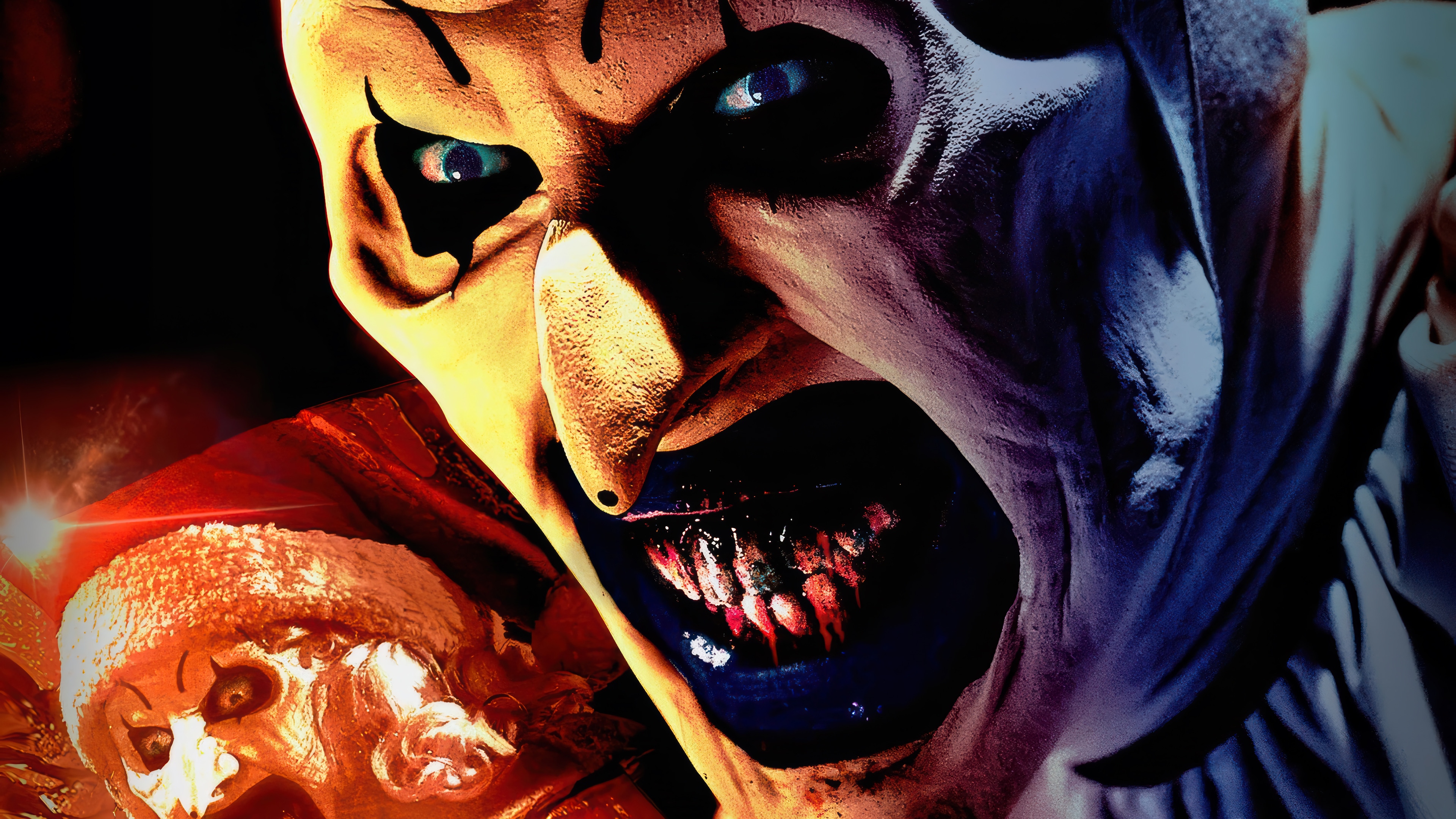 Art the Clown from Terrifier 4K HD Wallpaper