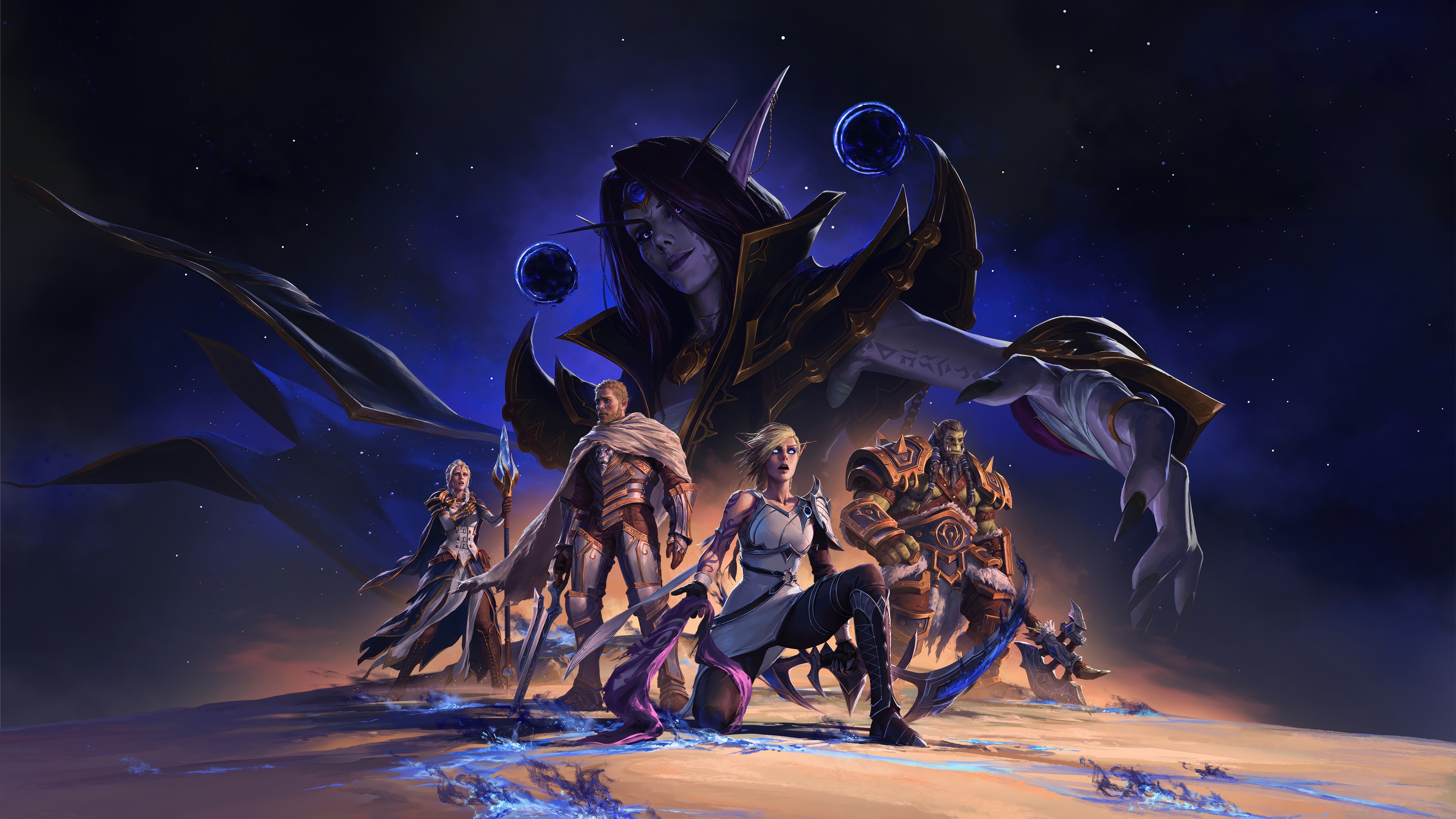 World of Warcraft: The War Within Characters HD Wallpaper
