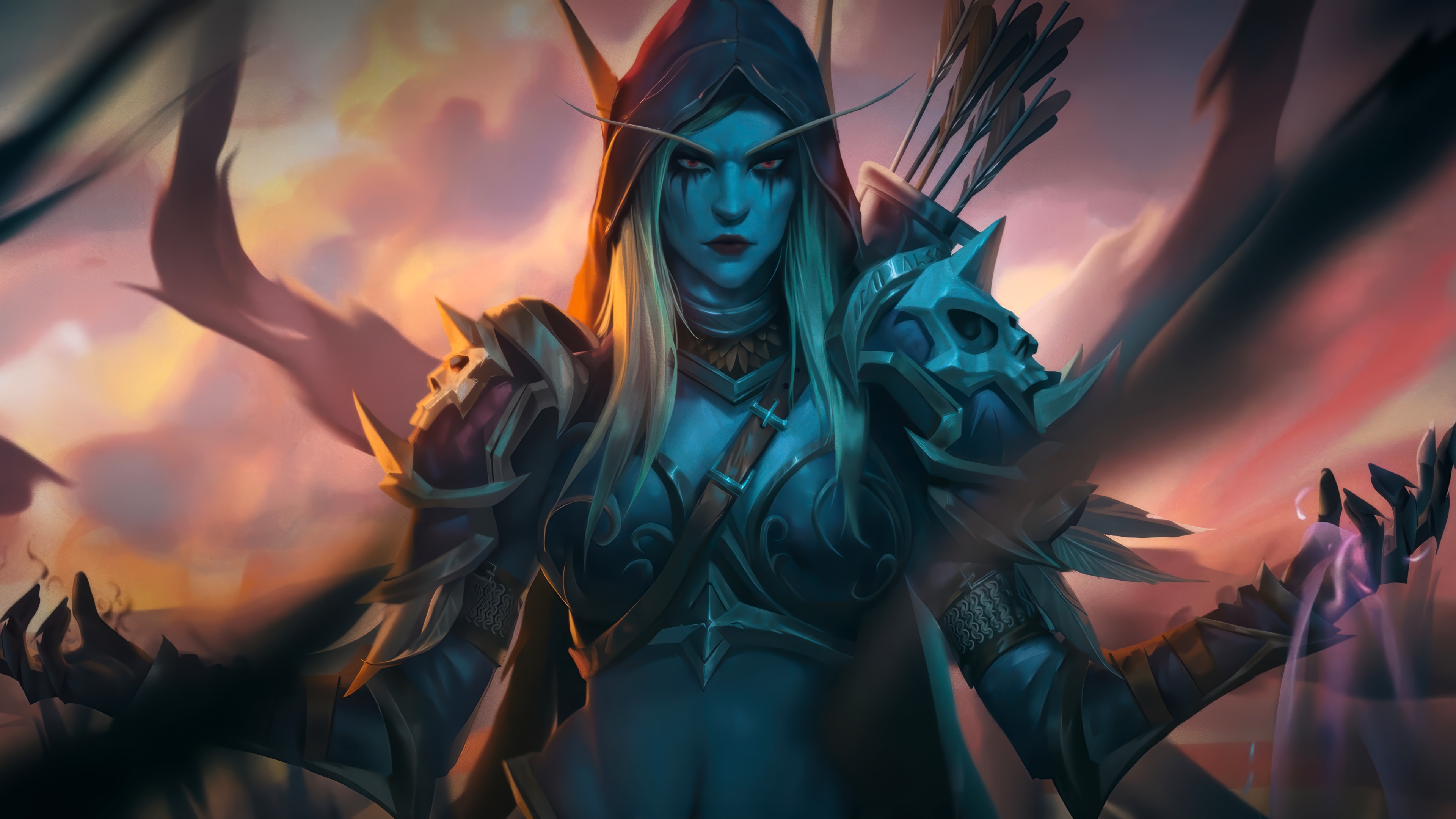 Sylvanas Windrunner from World of Warcraft in 4K HD Wallpaper