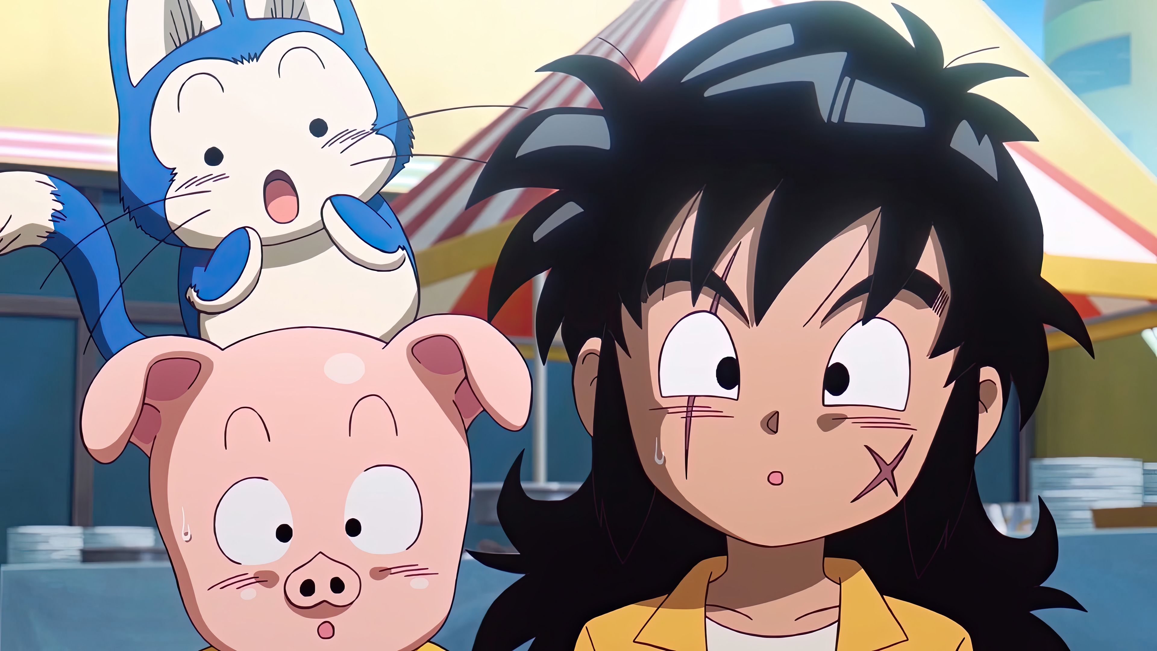 Dragon Ball DAIMA: Yamcha, Oolong, and Puar HD Wallpaper