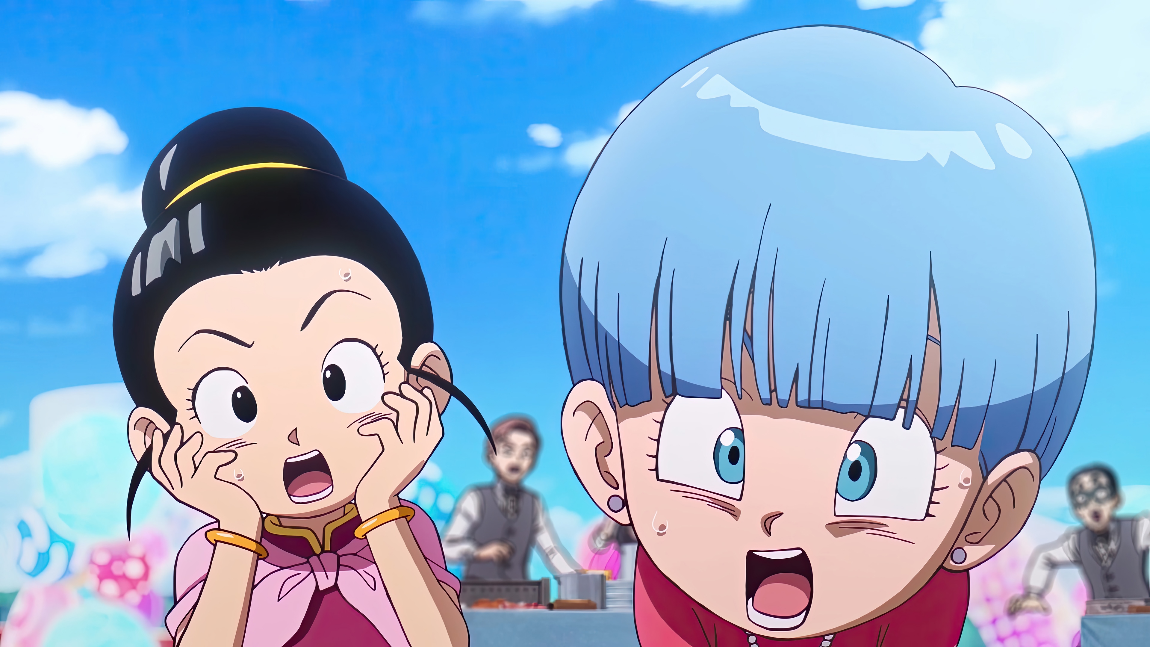 Dragon Ball DAIMA: Chi-Chi and Bulma HD Wallpaper