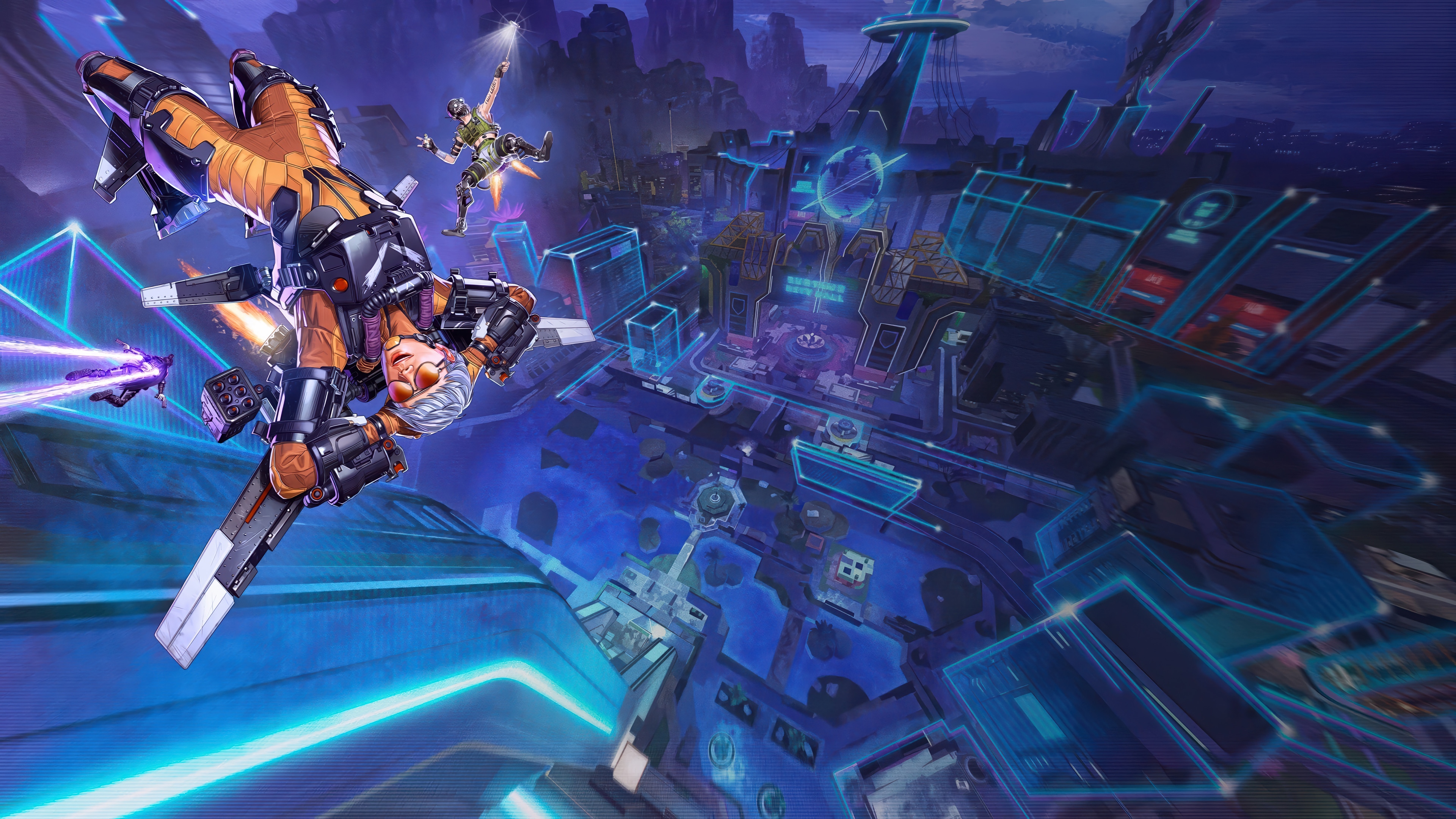 Apex Legends Valkyrie and Octane in 4K HD Wallpaper
