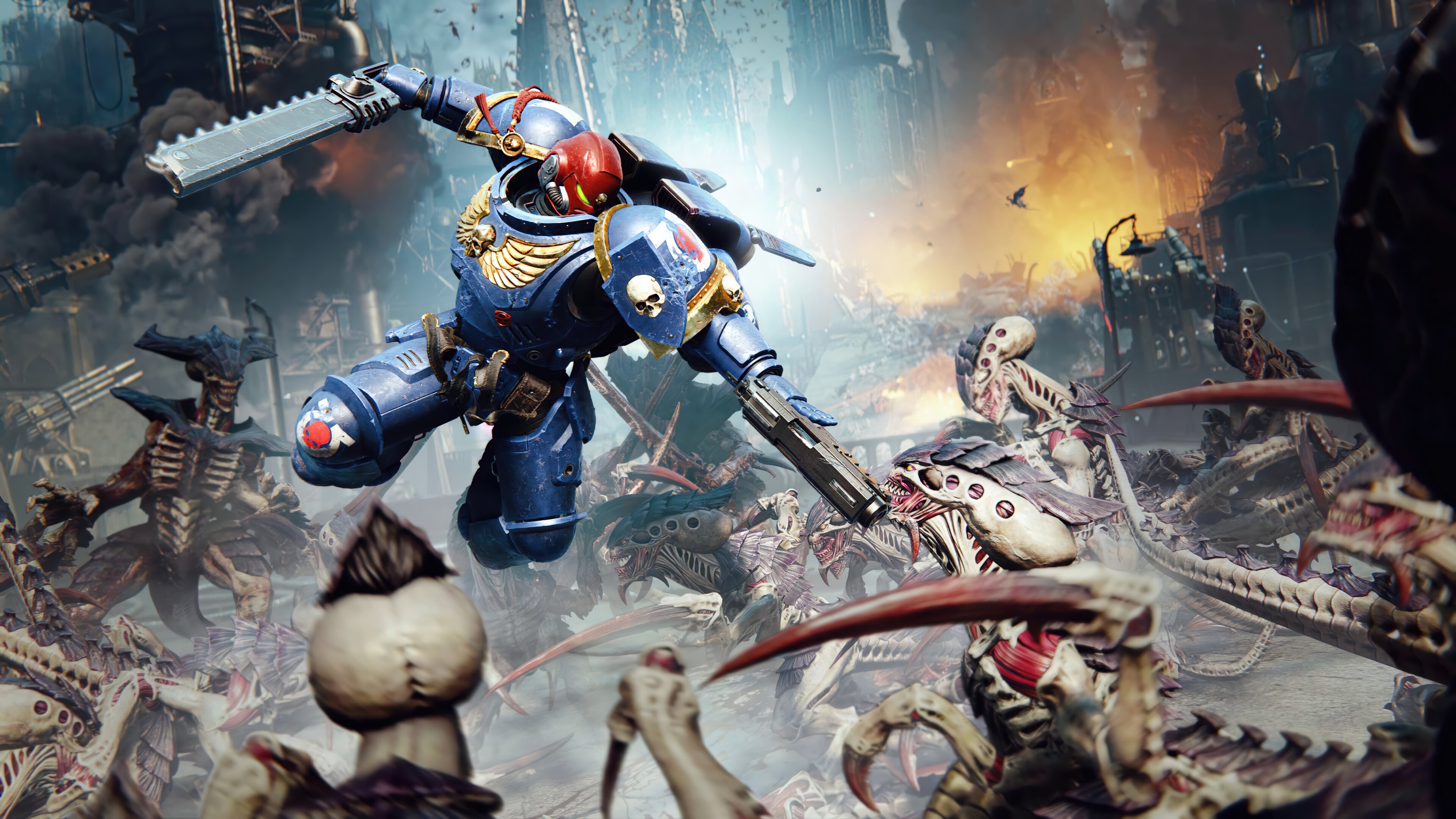 Warhammer 40000 Space Marine 2 4K HD Wallpaper